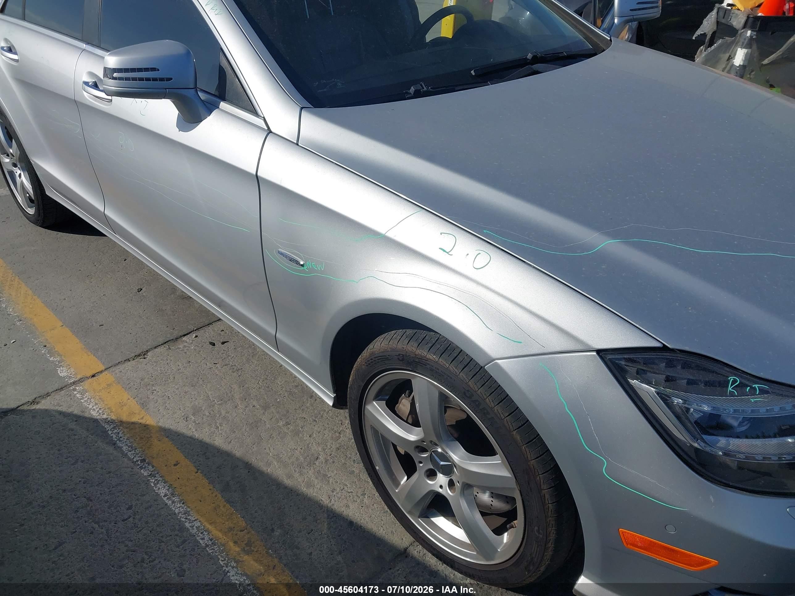 2012 MERCEDES-BENZ CLS 550 CLS550