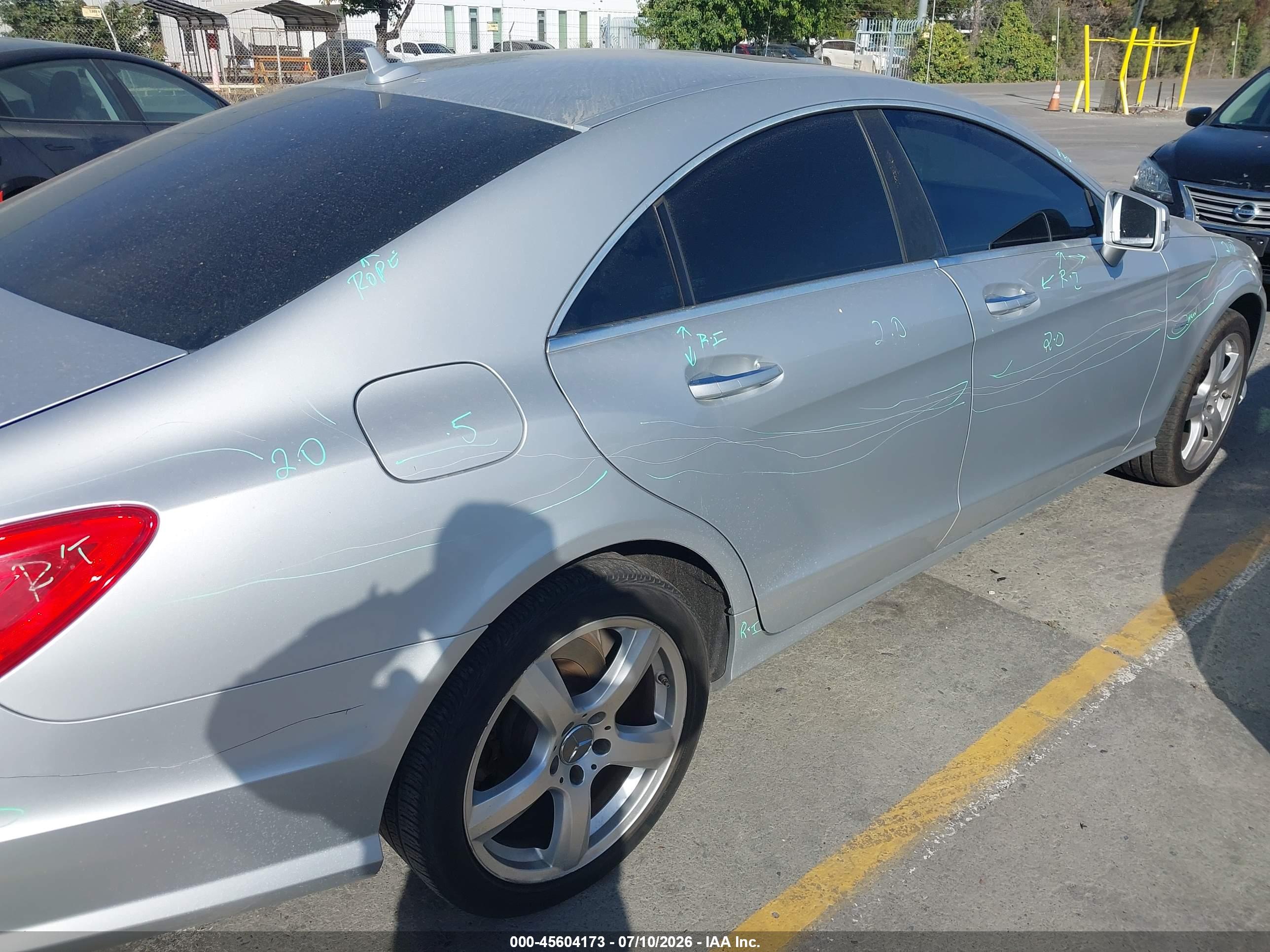 2012 MERCEDES-BENZ CLS 550 CLS550