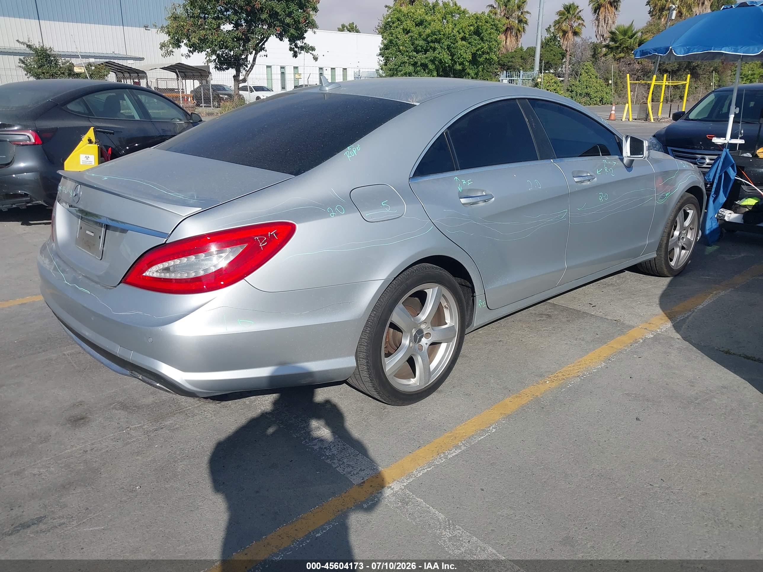 2012 MERCEDES-BENZ CLS 550 CLS550