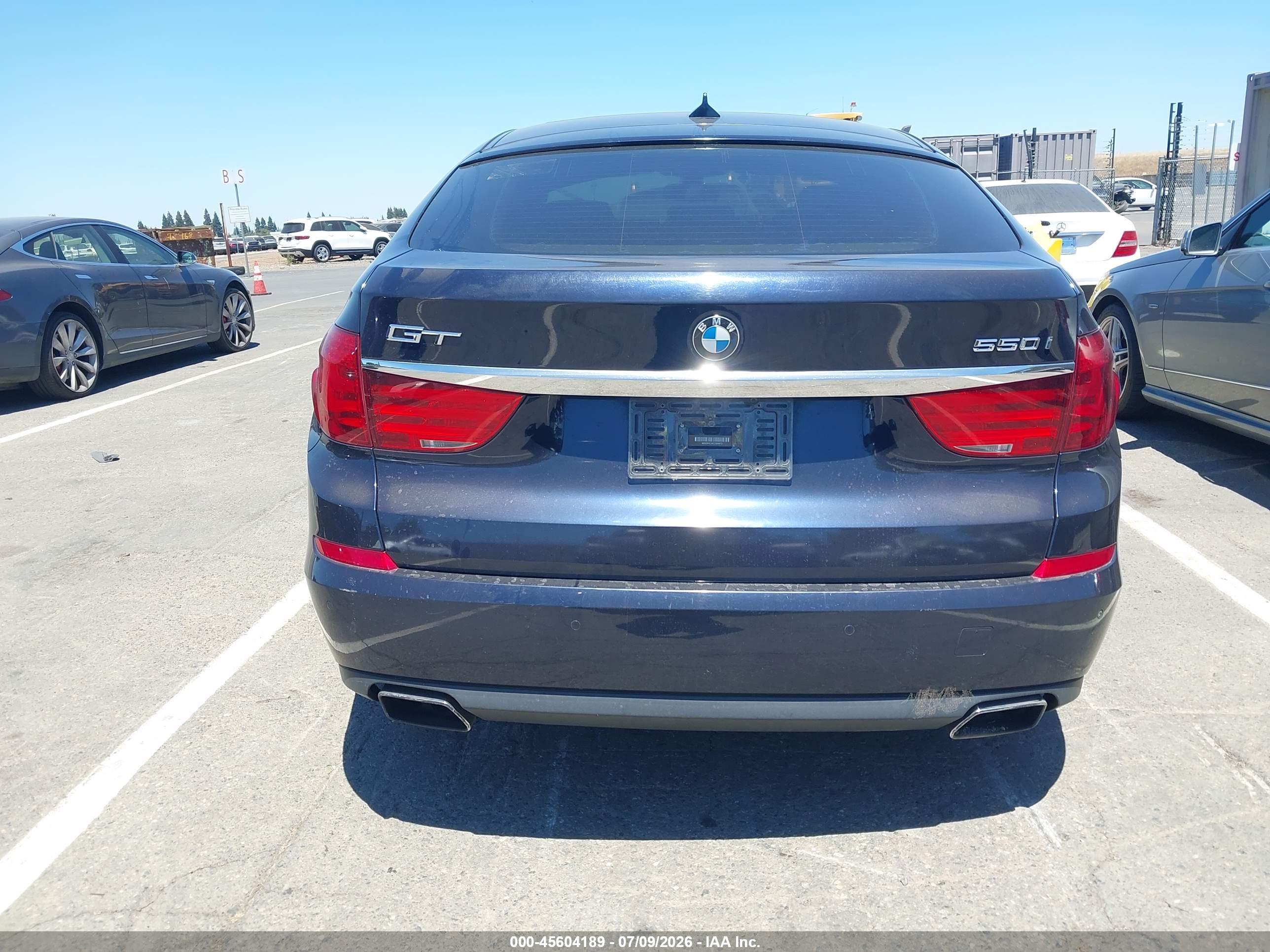 2012 BMW 550I GRAN TURISMO XDRIVE
