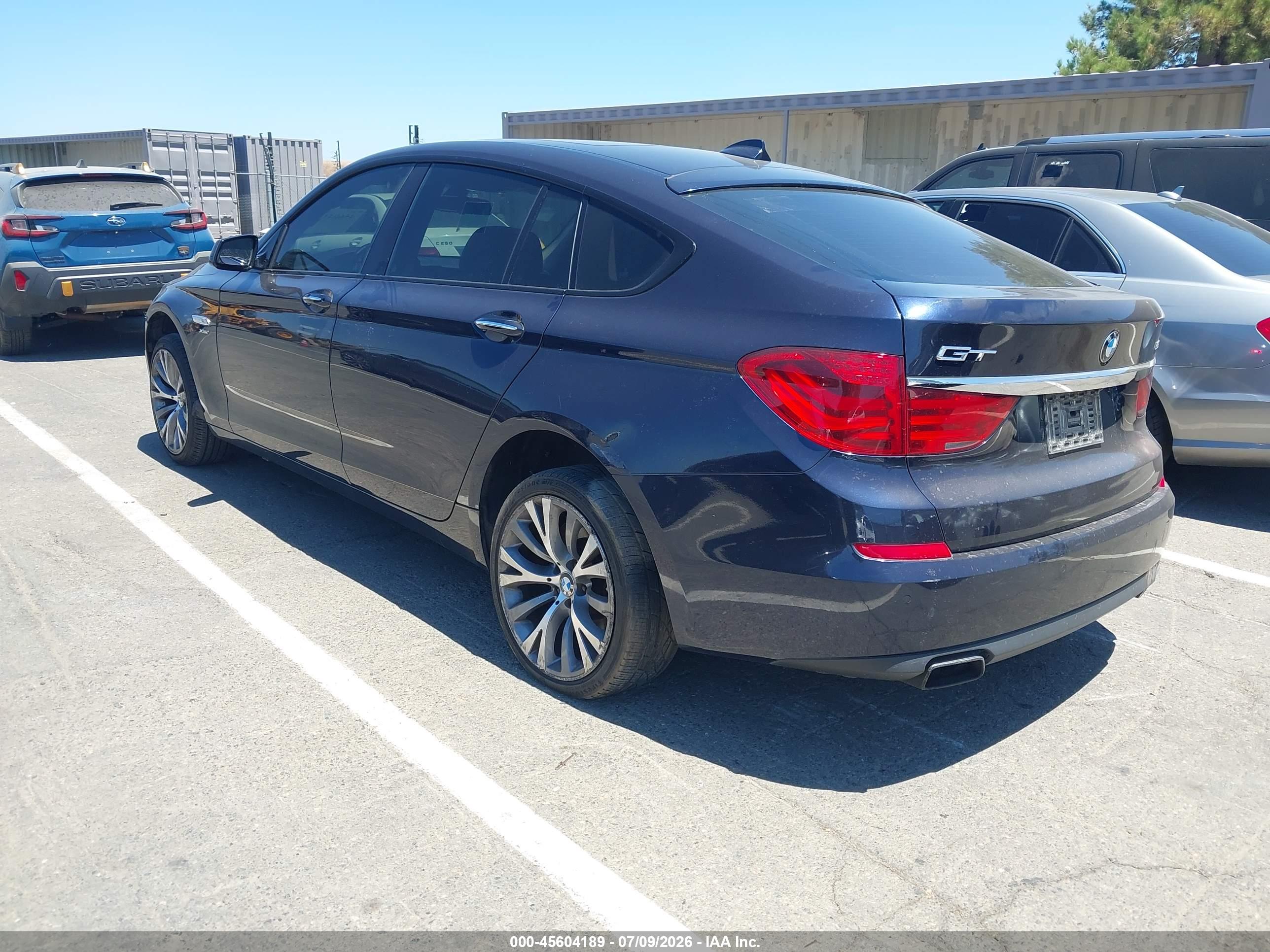 2012 BMW 550I GRAN TURISMO XDRIVE