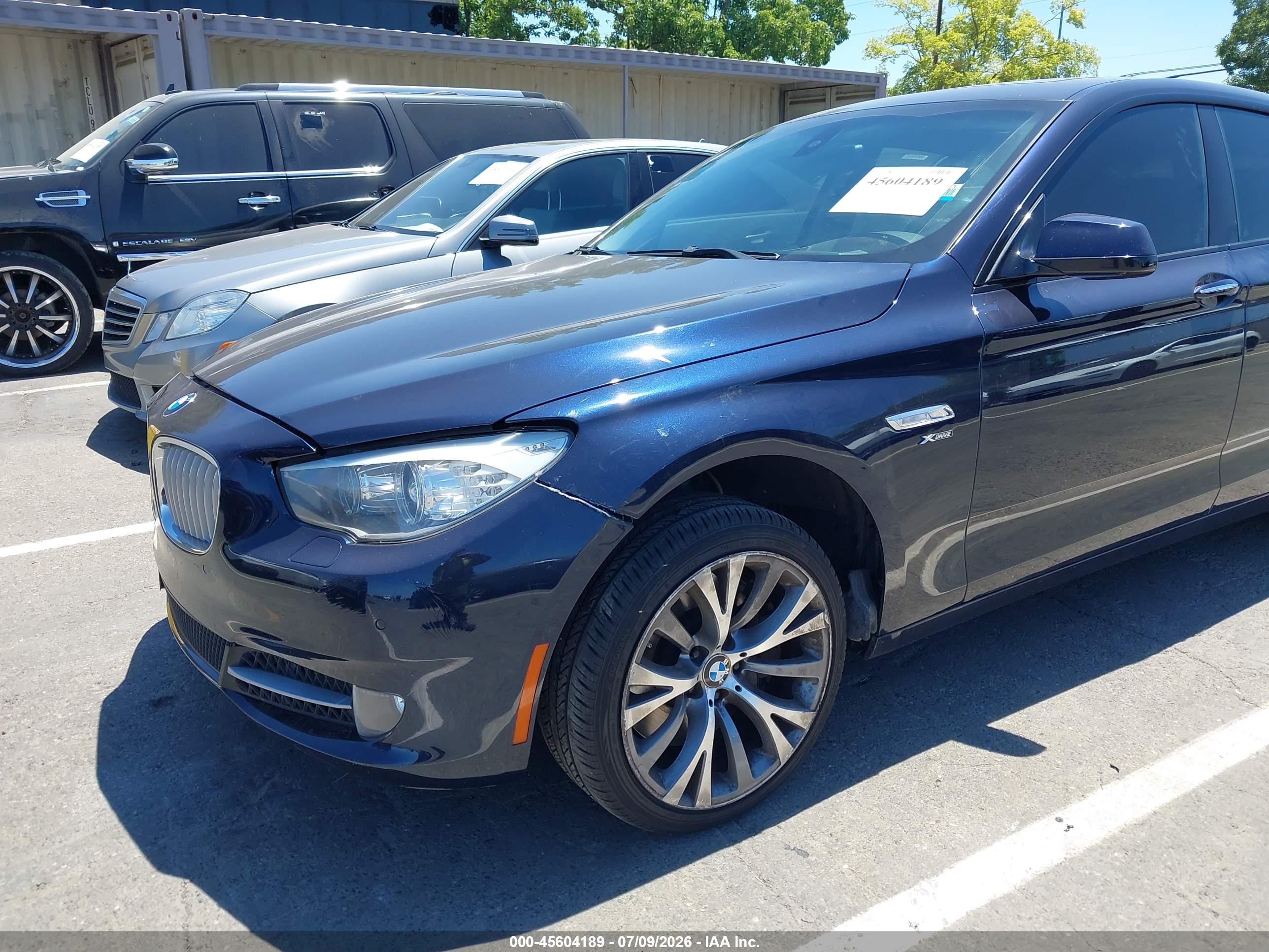 2012 BMW 550I GRAN TURISMO XDRIVE