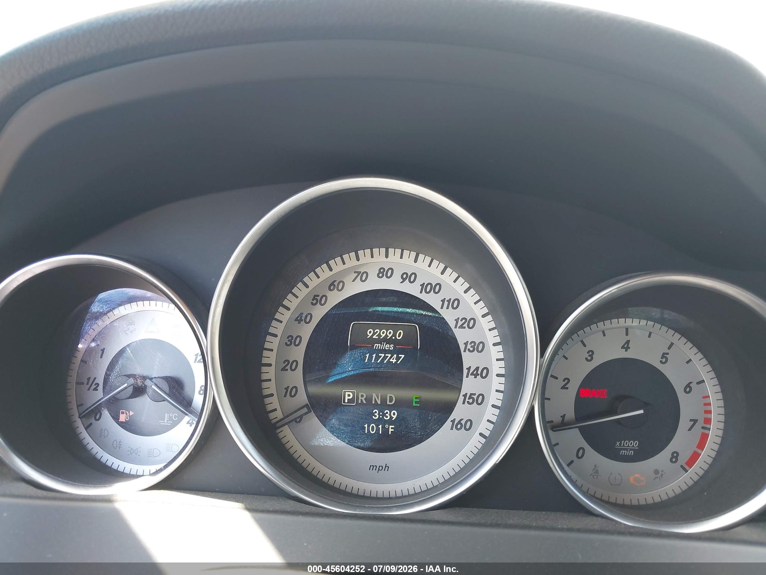 2013 MERCEDES-BENZ C 250 C250