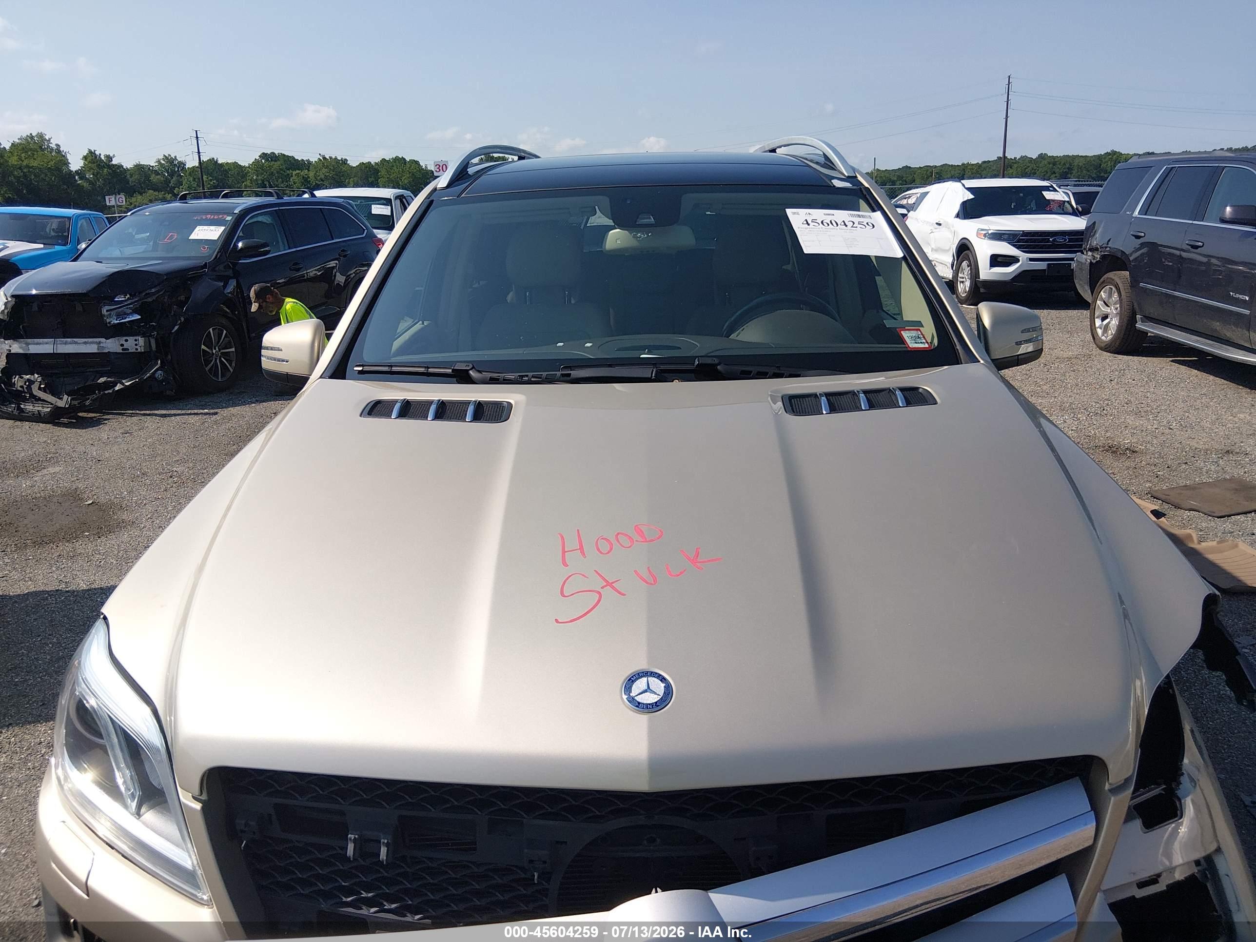 2013 MERCEDES-BENZ GL 450 4MATIC