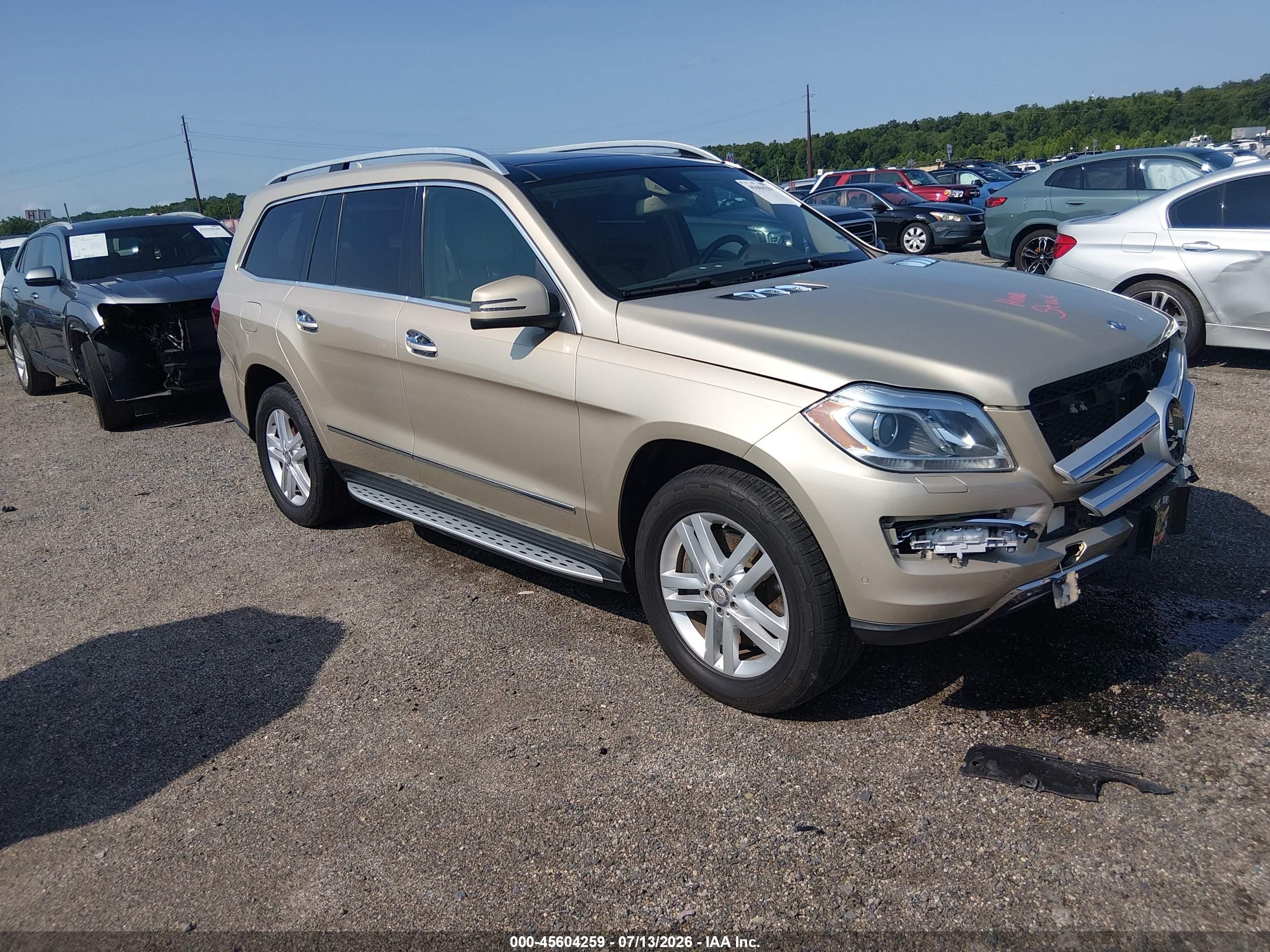 2013 MERCEDES-BENZ GL 450 4MATIC
