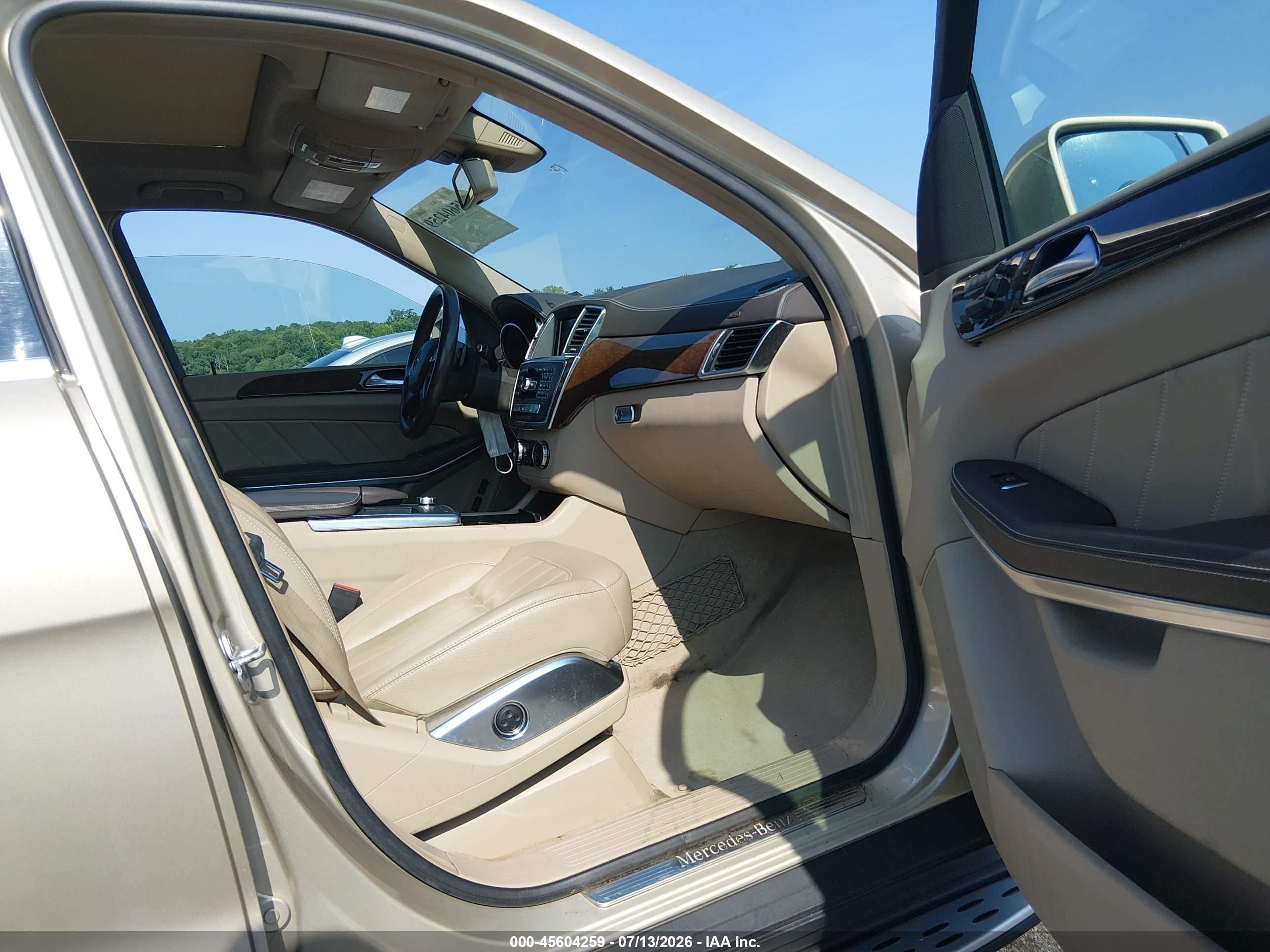 2013 MERCEDES-BENZ GL 450 4MATIC