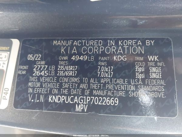 2023 KIA SPORTAGE HYBRID LX