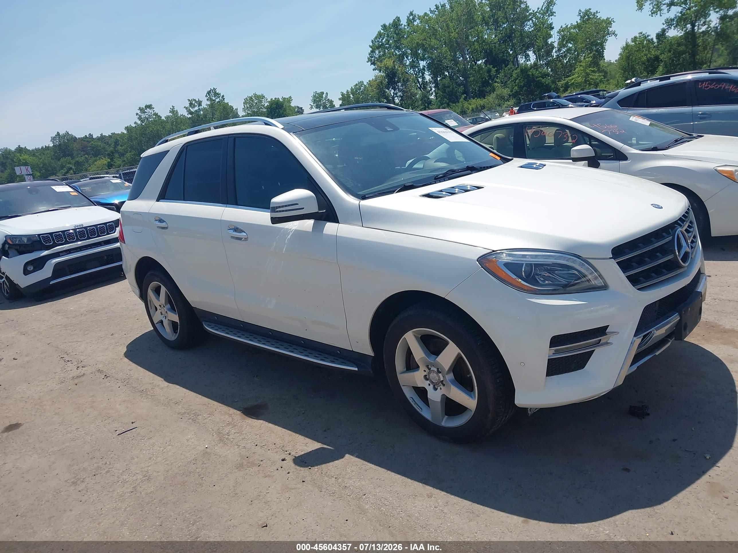 2015 MERCEDES-BENZ ML 350 ML350
