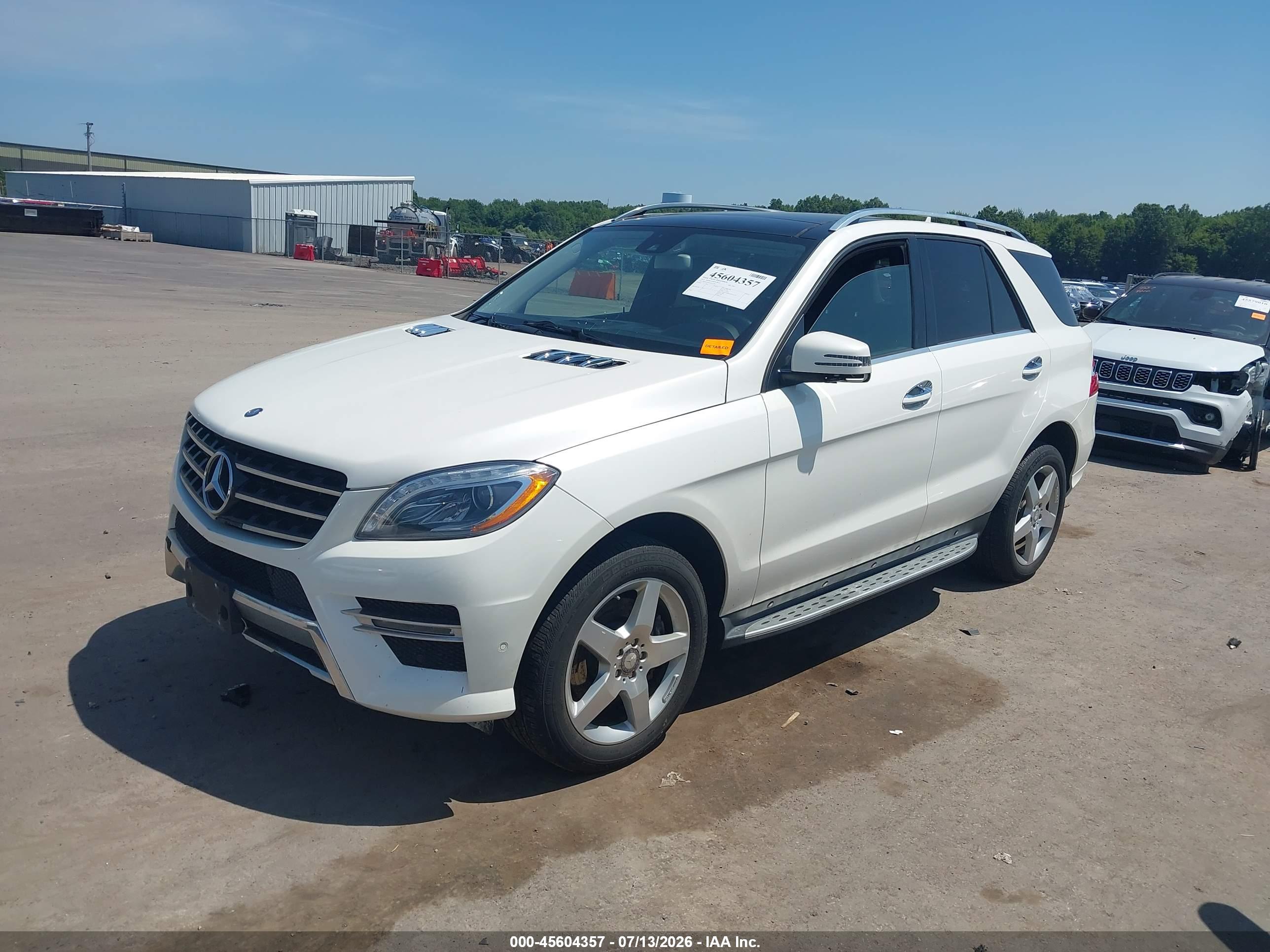 2015 MERCEDES-BENZ ML 350 ML350