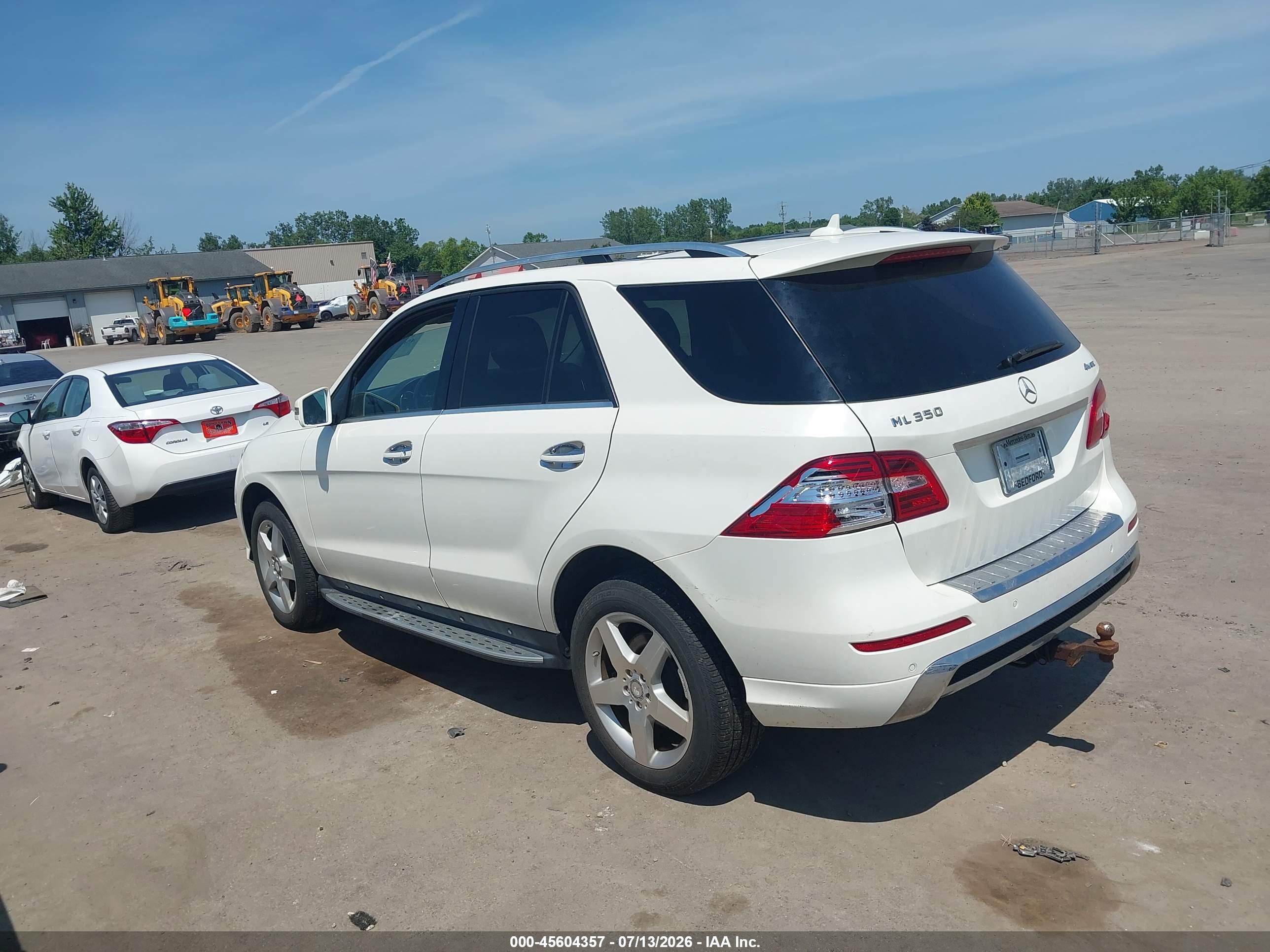 2015 MERCEDES-BENZ ML 350 ML350
