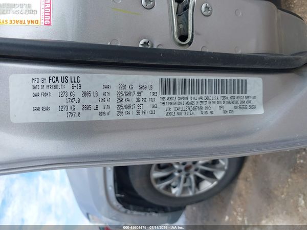 2019 JEEP CHEROKEE LATITUDE PLUS FWD