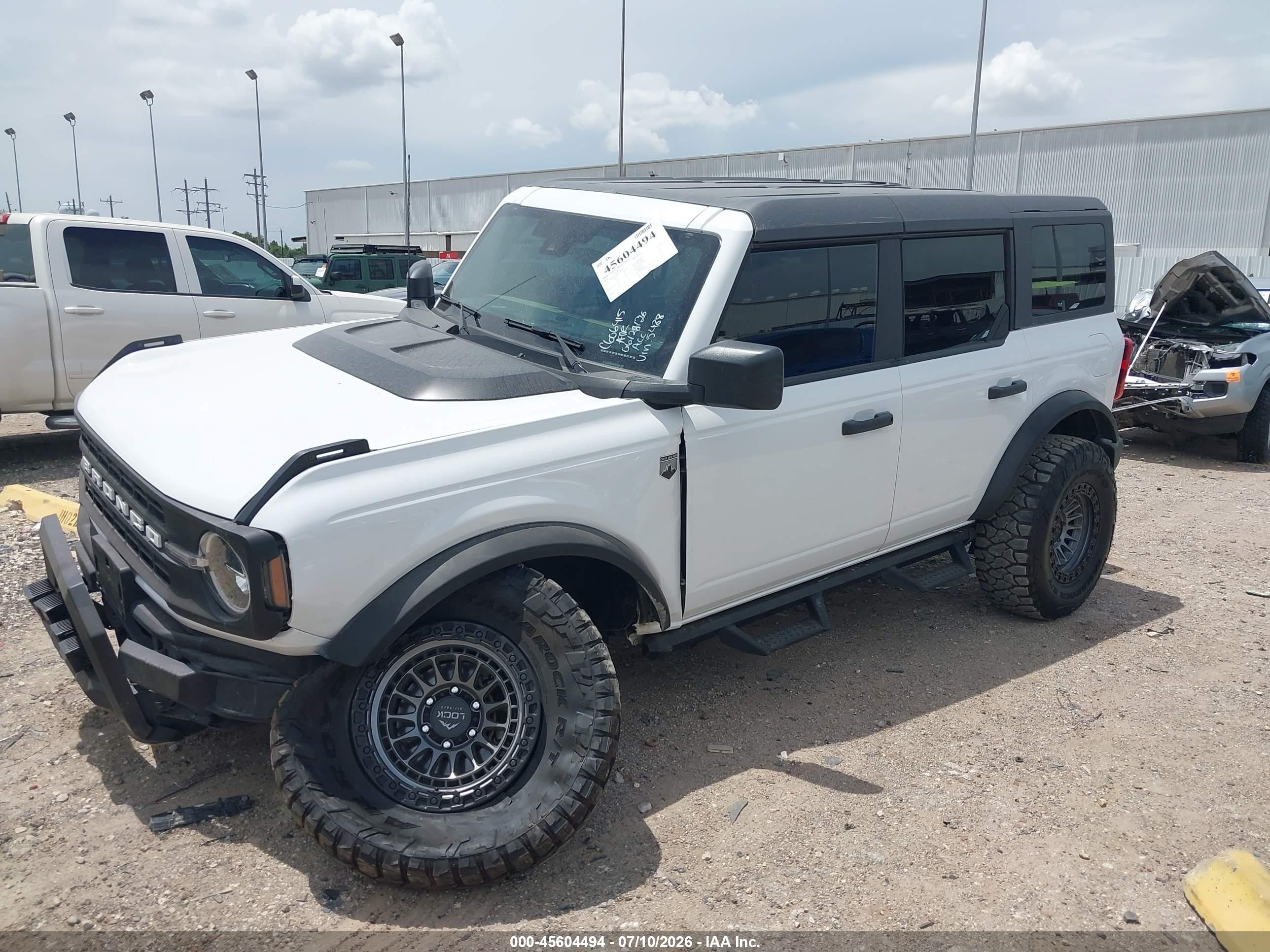 2025 FORD BRONCO BIG BEND — I2