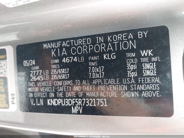 2024 KIA SPORTAGE LX