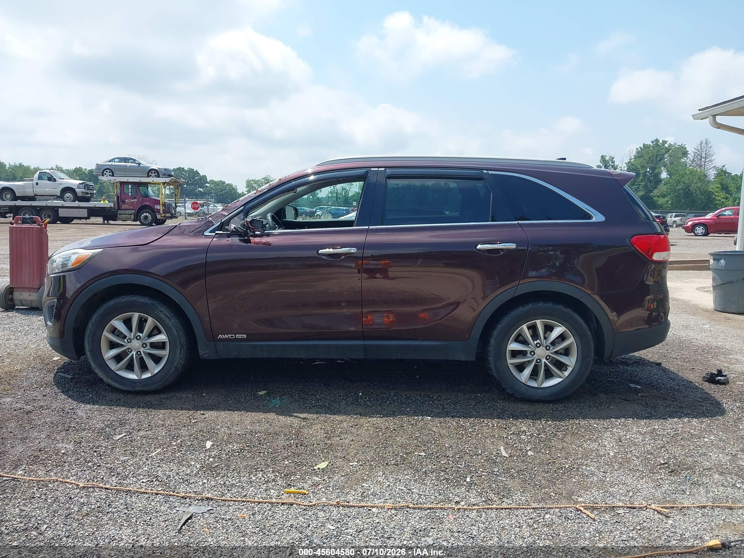 2016 KIA SORENTO 3.3L LX