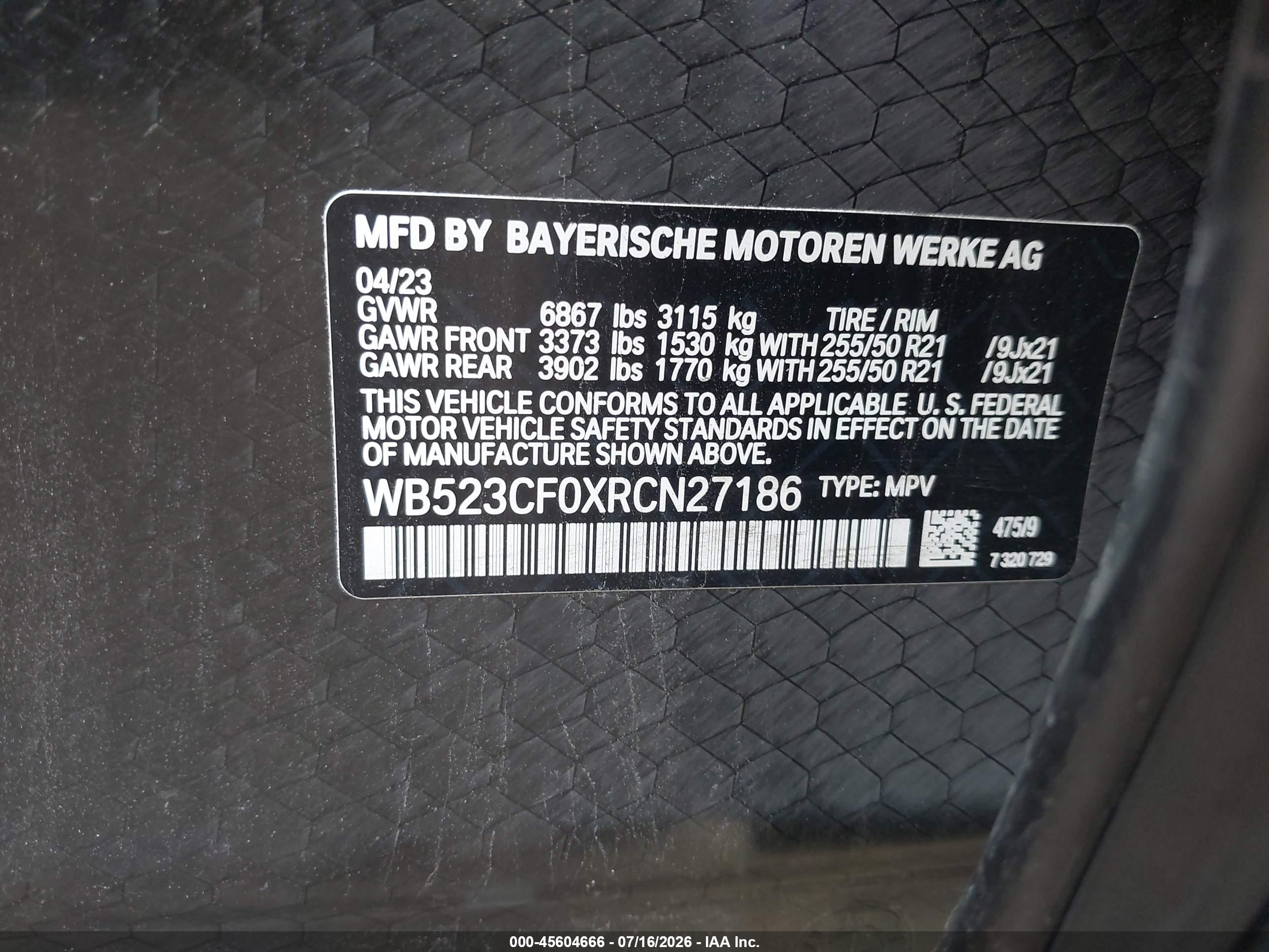 2024 BMW IX xDrive50