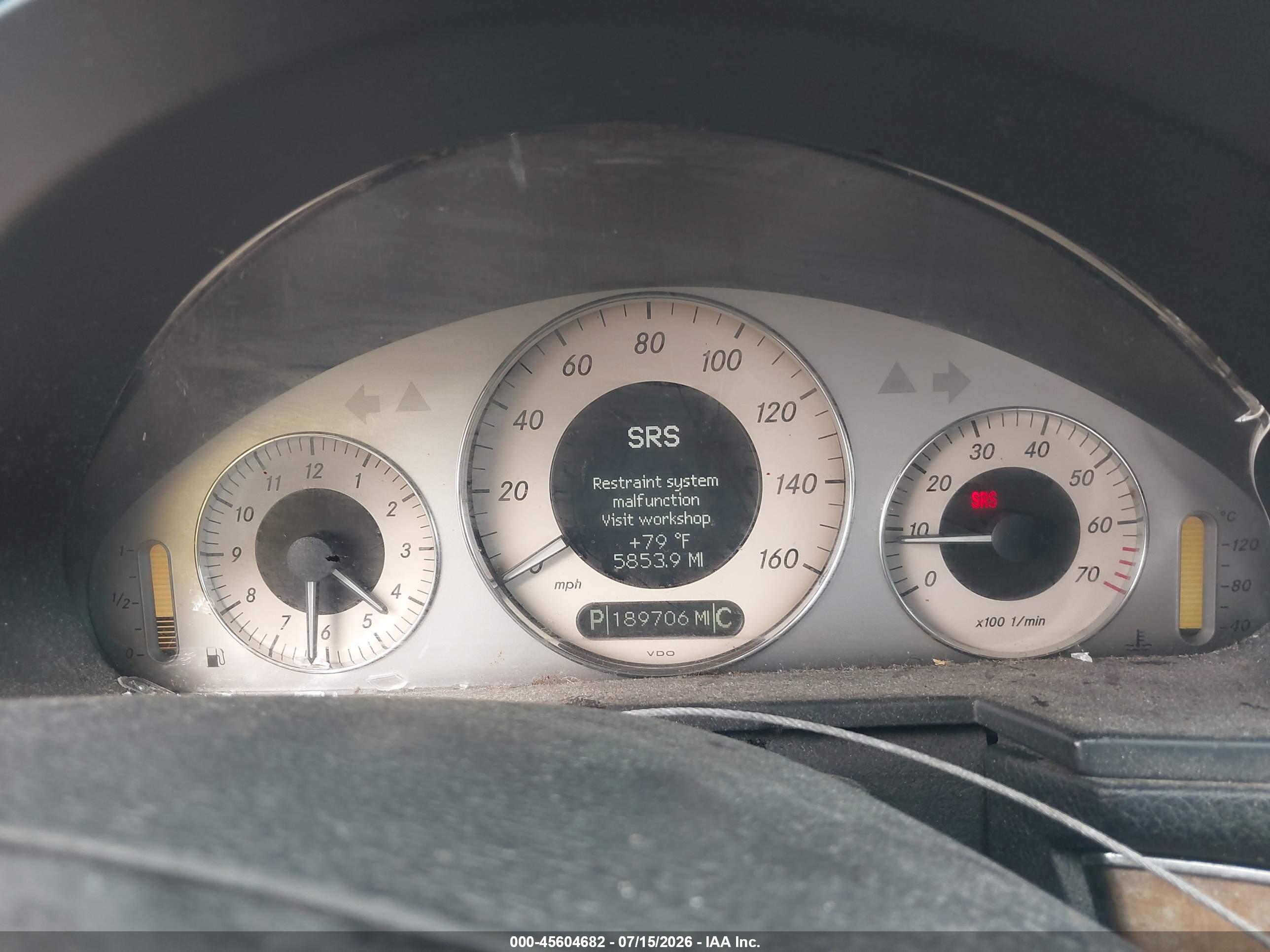 2007 MERCEDES-BENZ E 350 E350