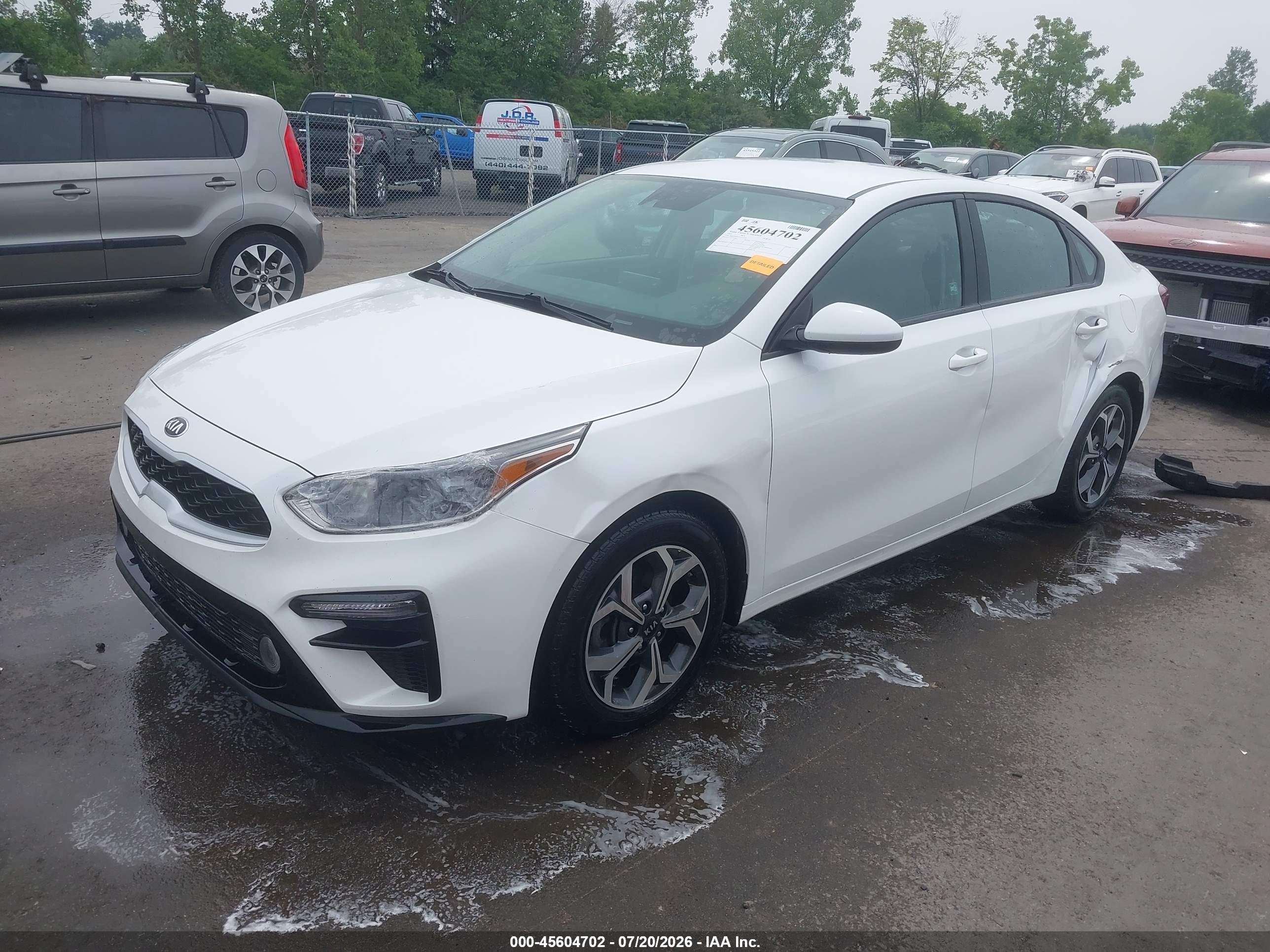 2021 KIA FORTE FE, LXS