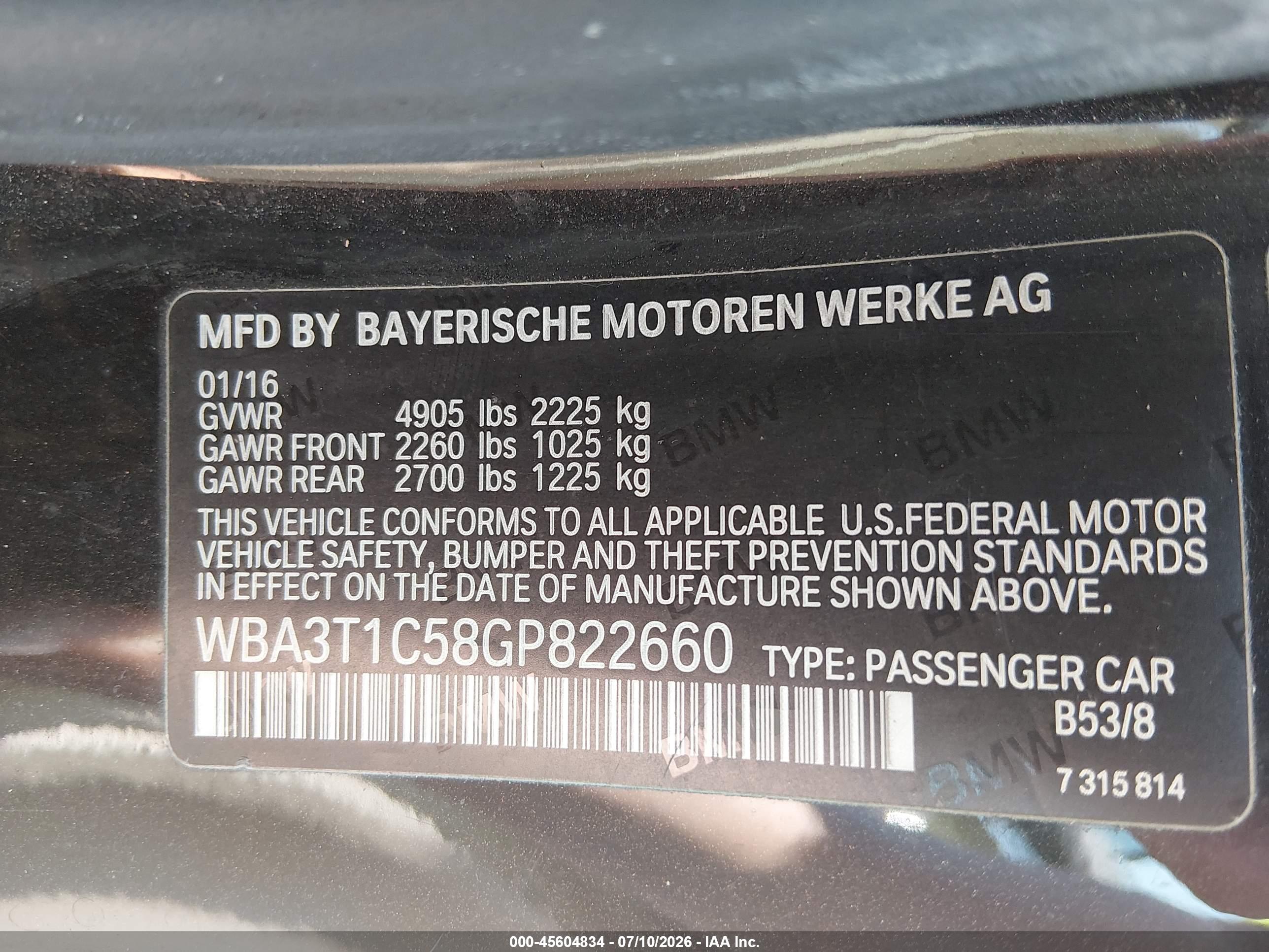 2016 BMW 428I XDRIVE