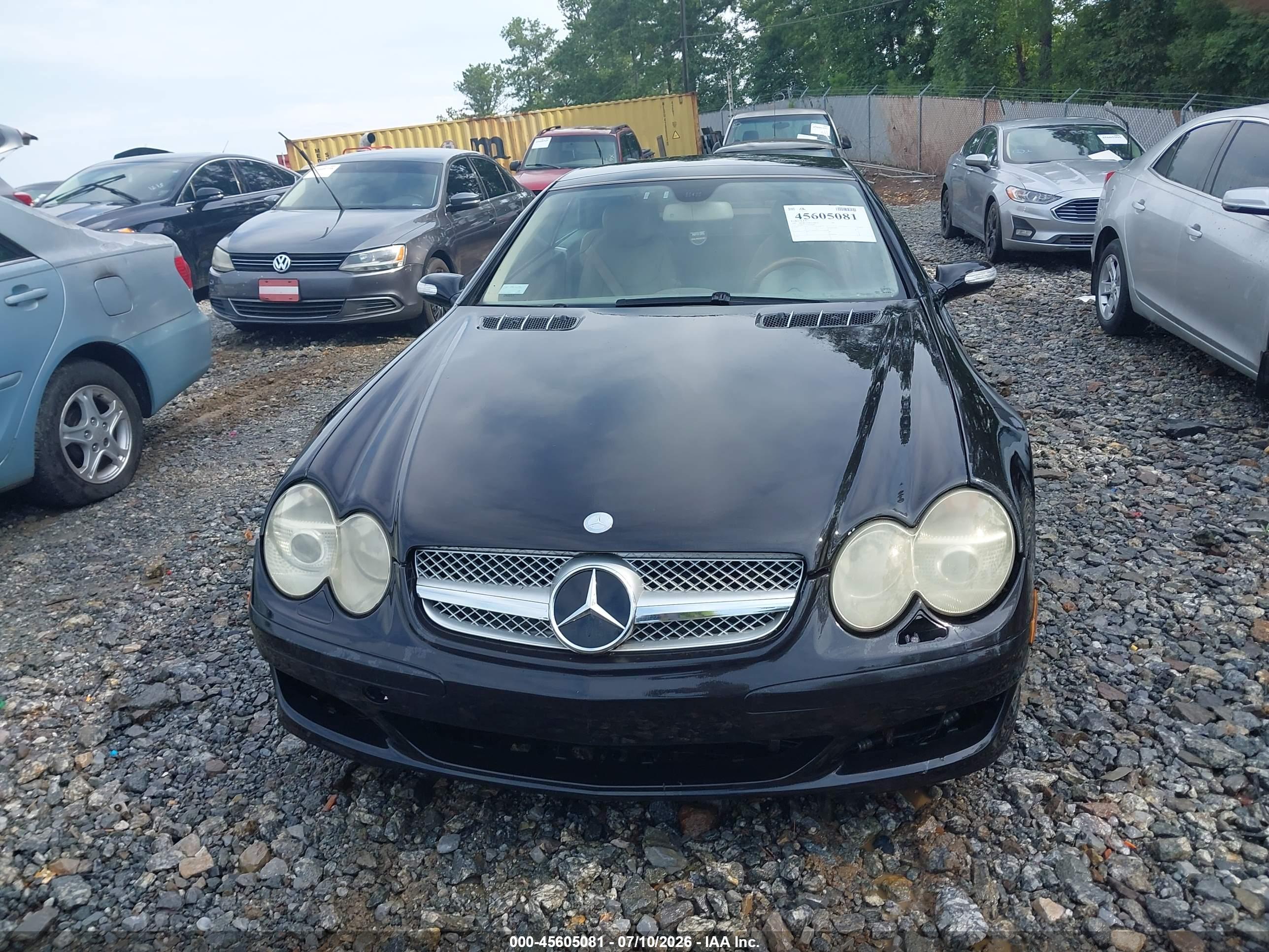 2007 MERCEDES-BENZ SL 550 SL550