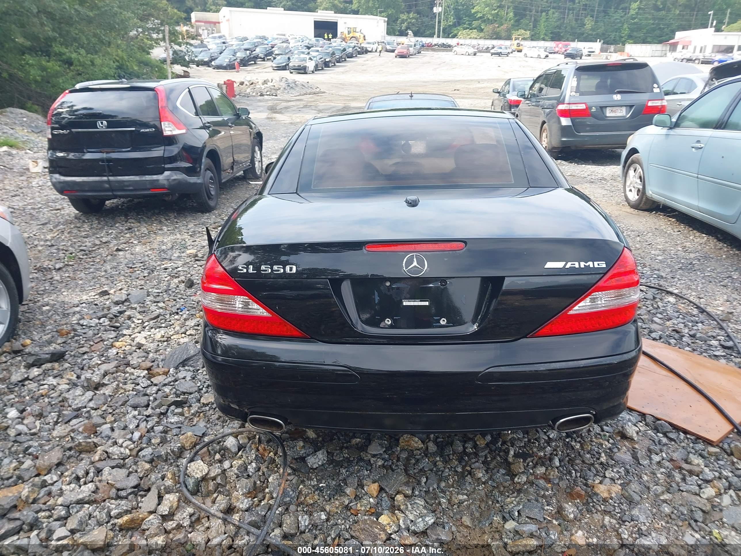 2007 MERCEDES-BENZ SL 550 SL550