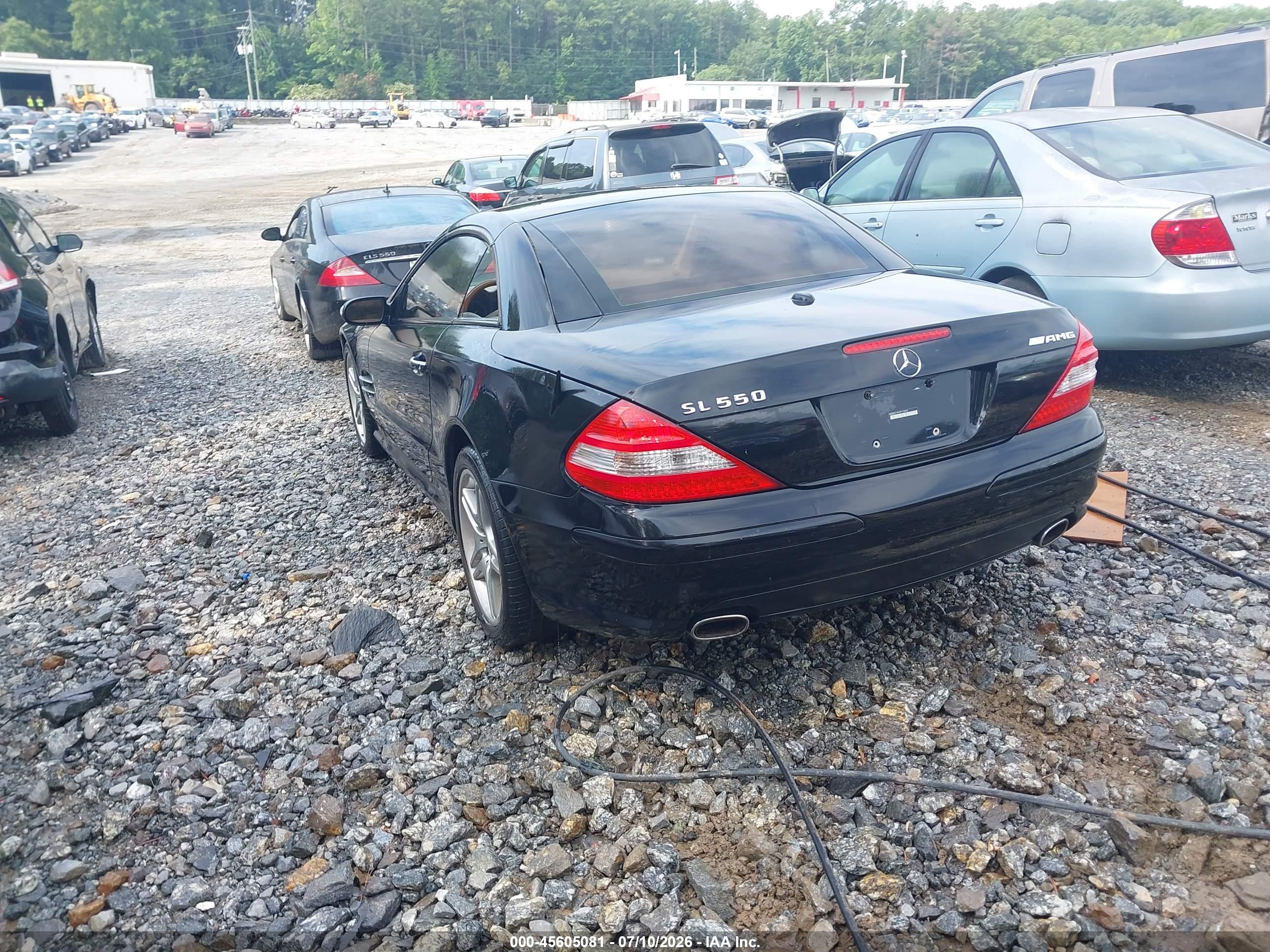 2007 MERCEDES-BENZ SL 550 SL550
