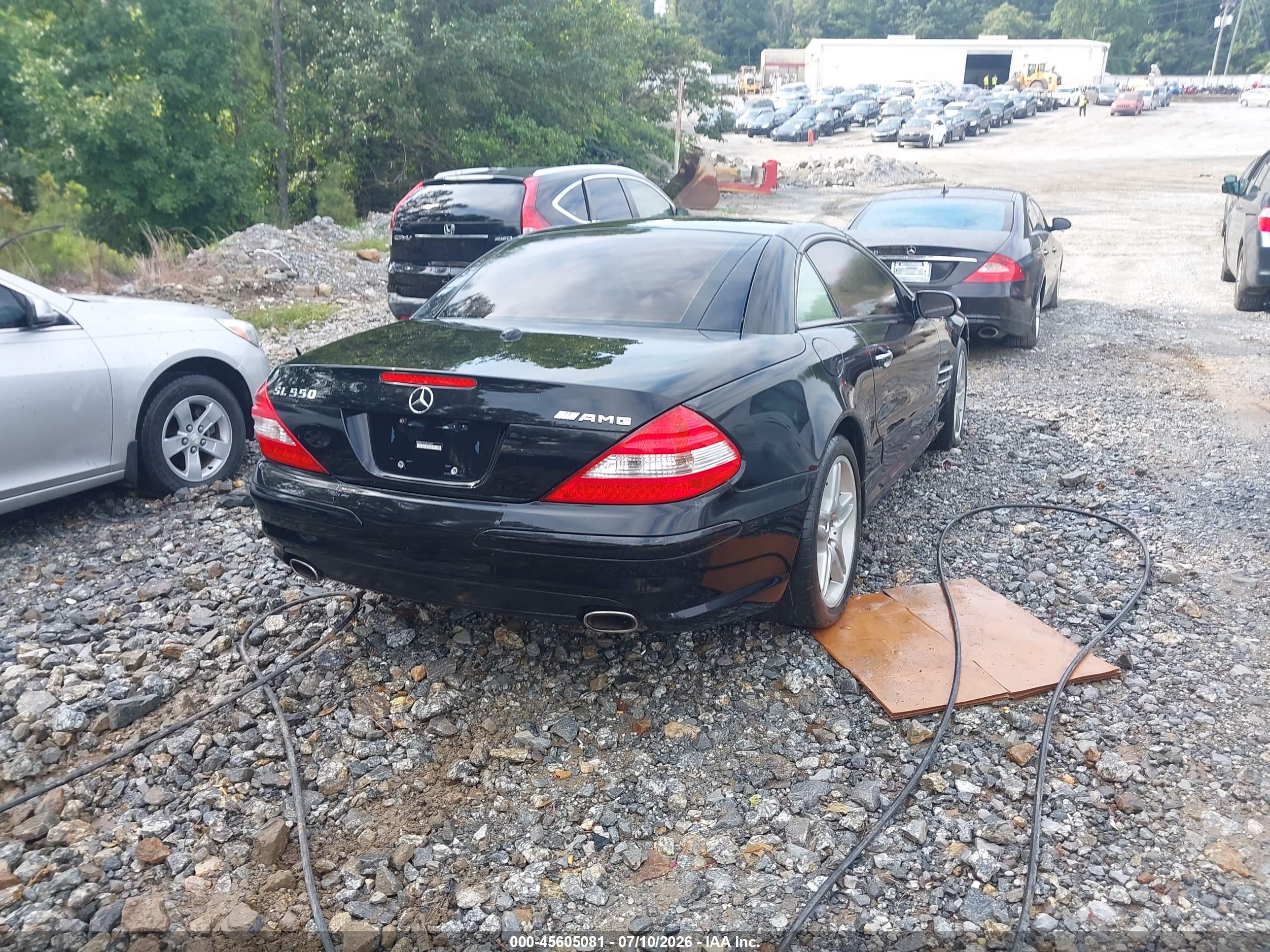 2007 MERCEDES-BENZ SL 550 SL550