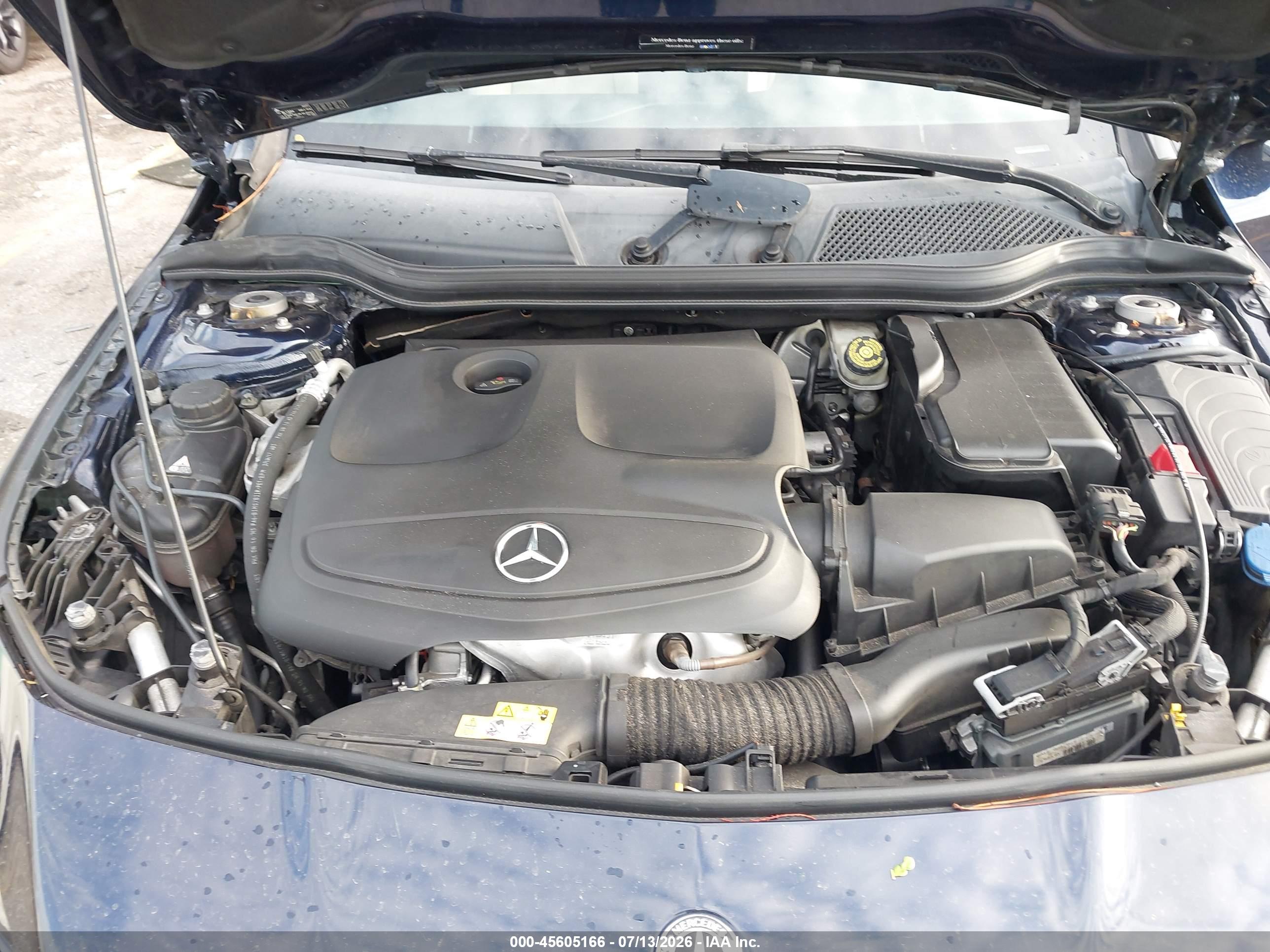 2018 MERCEDES-BENZ CLA 250 CLA250