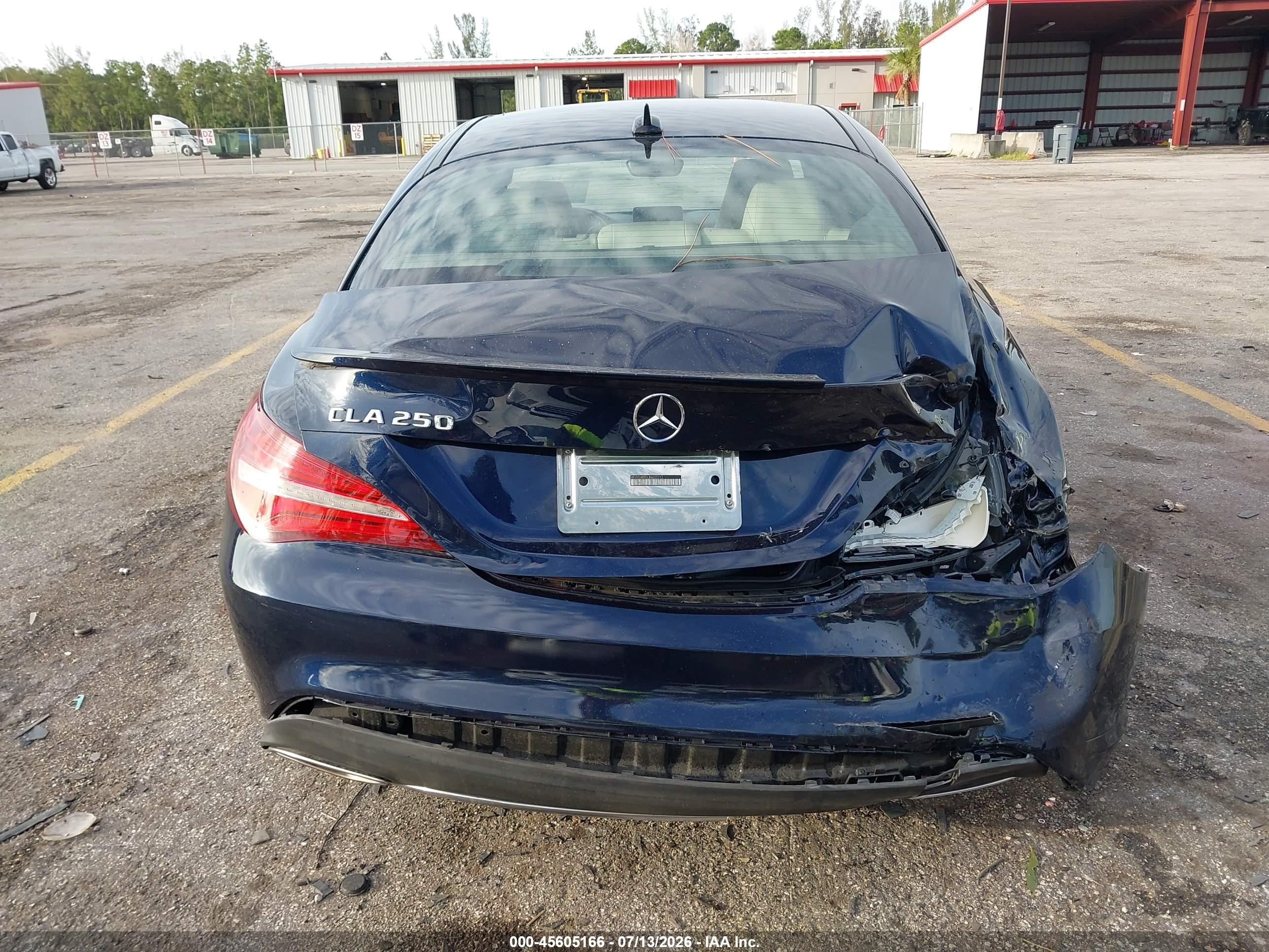 2018 MERCEDES-BENZ CLA 250 CLA250