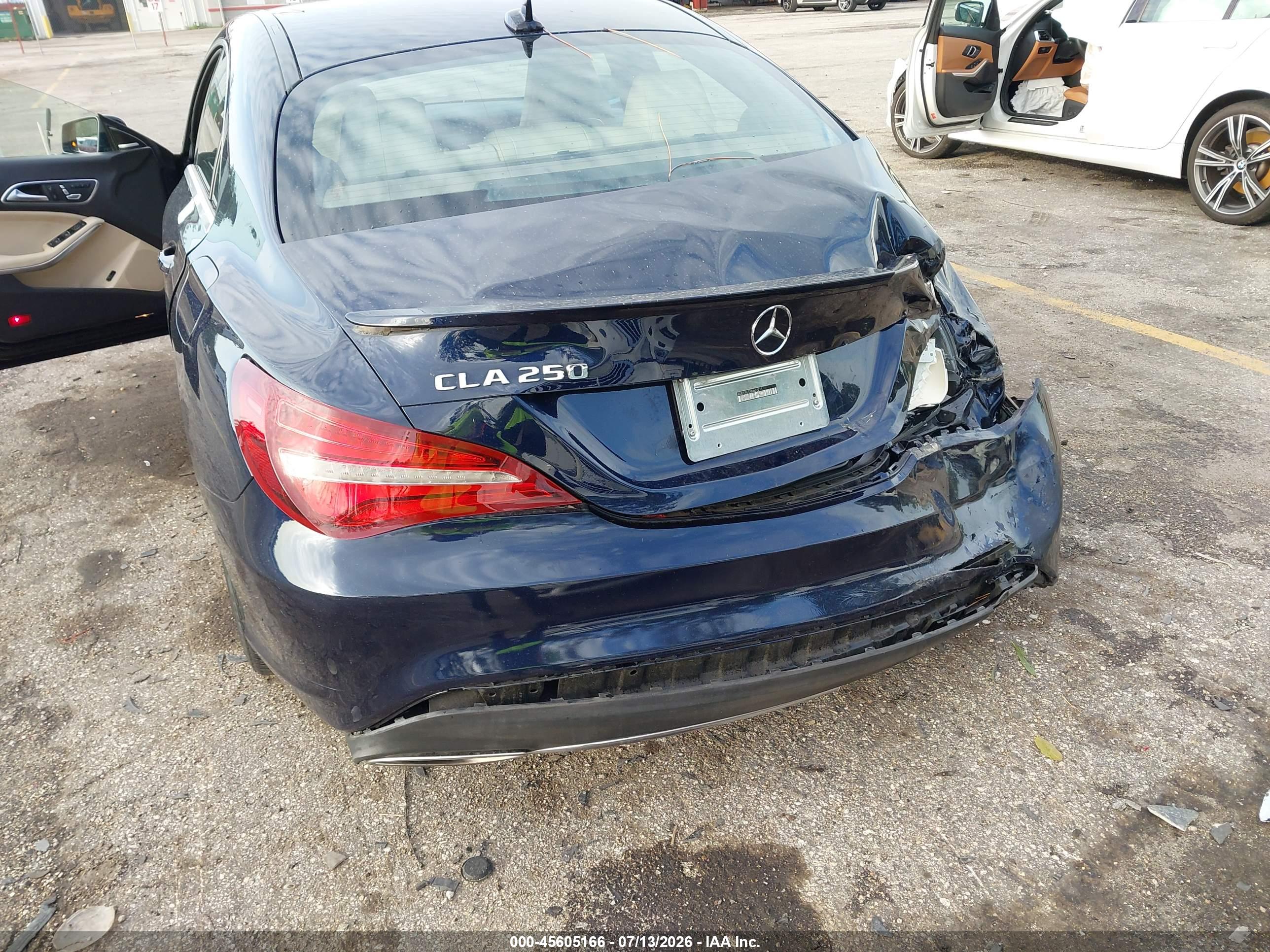 2018 MERCEDES-BENZ CLA 250 CLA250