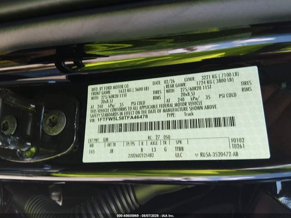 2026 FORD F-150 LARIAT
