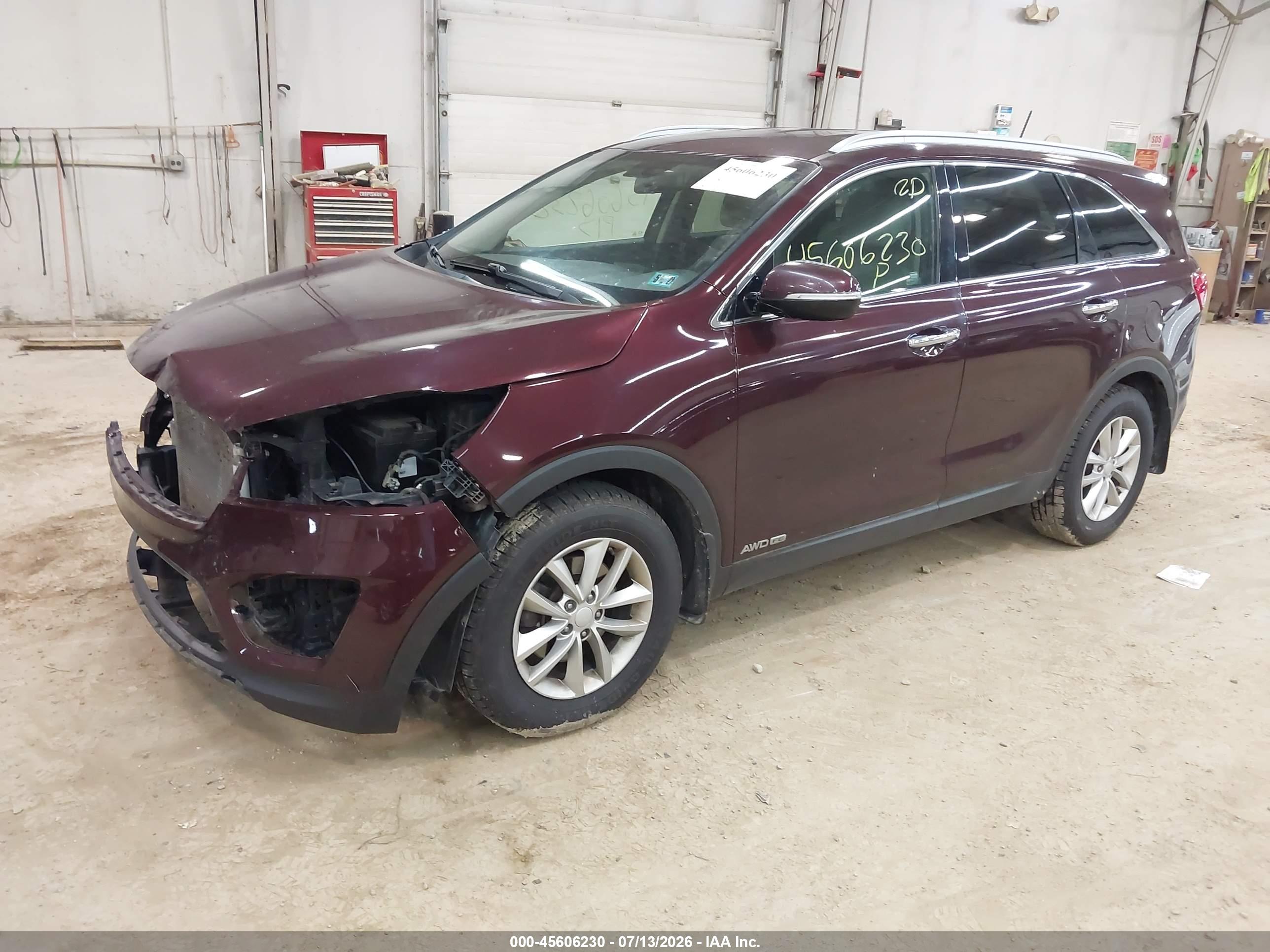 2017 KIA SORENTO L, LX