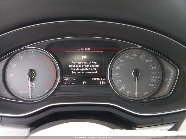 2019 AUDI S5 3.0T PREMIUM
