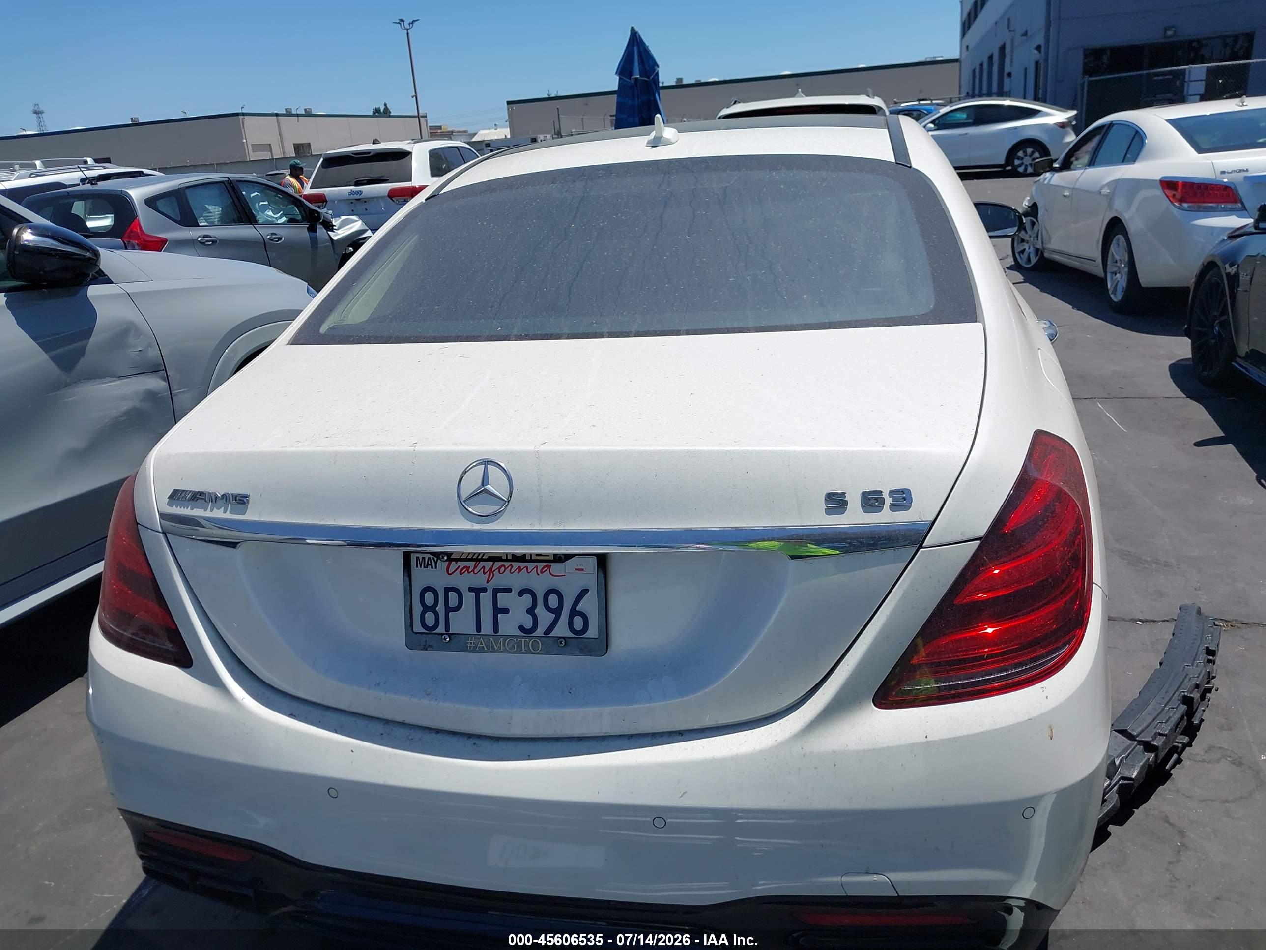 2020 MERCEDES-BENZ AMG S 63 4MATIC
