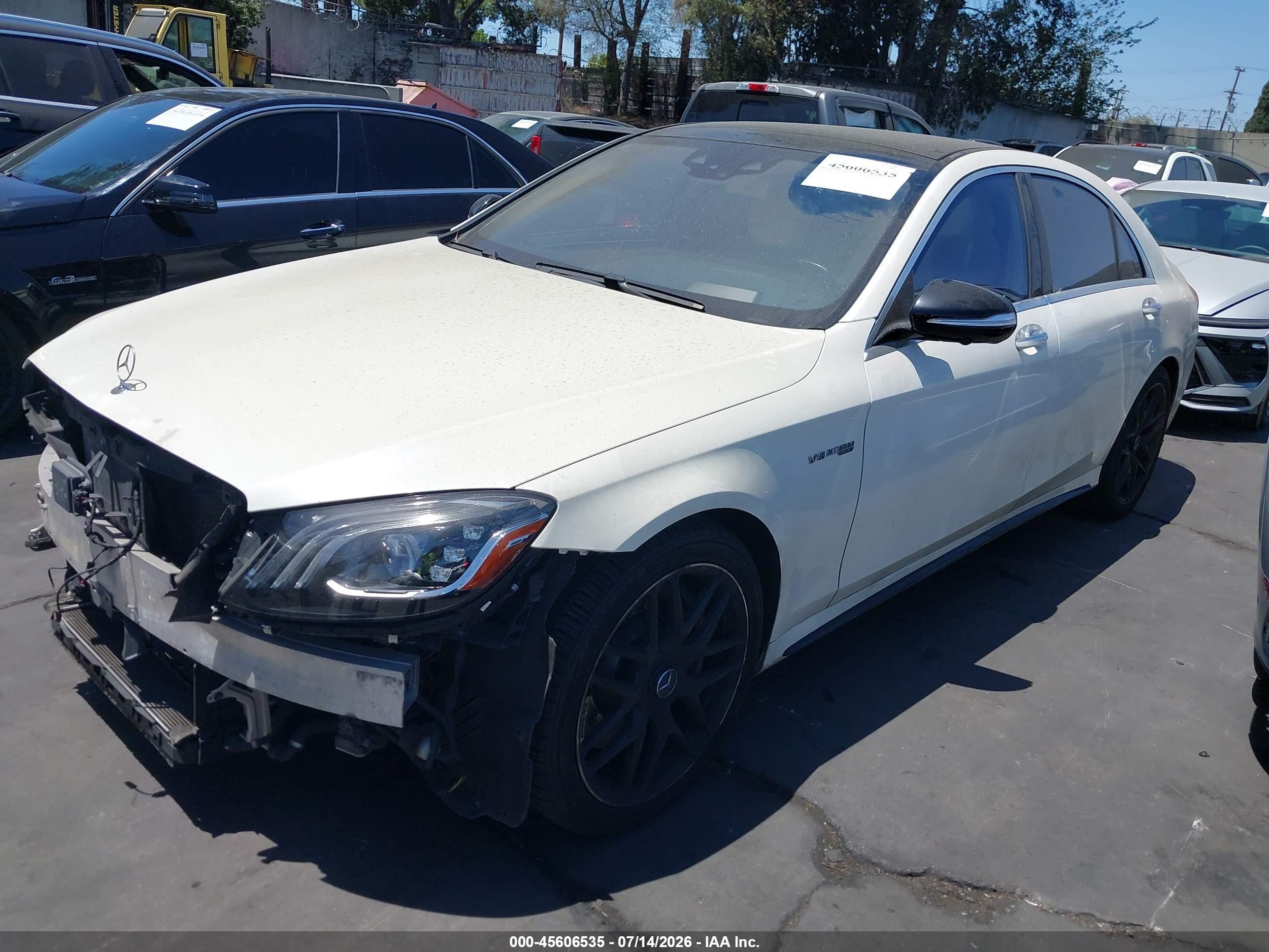 2020 MERCEDES-BENZ AMG S 63 4MATIC