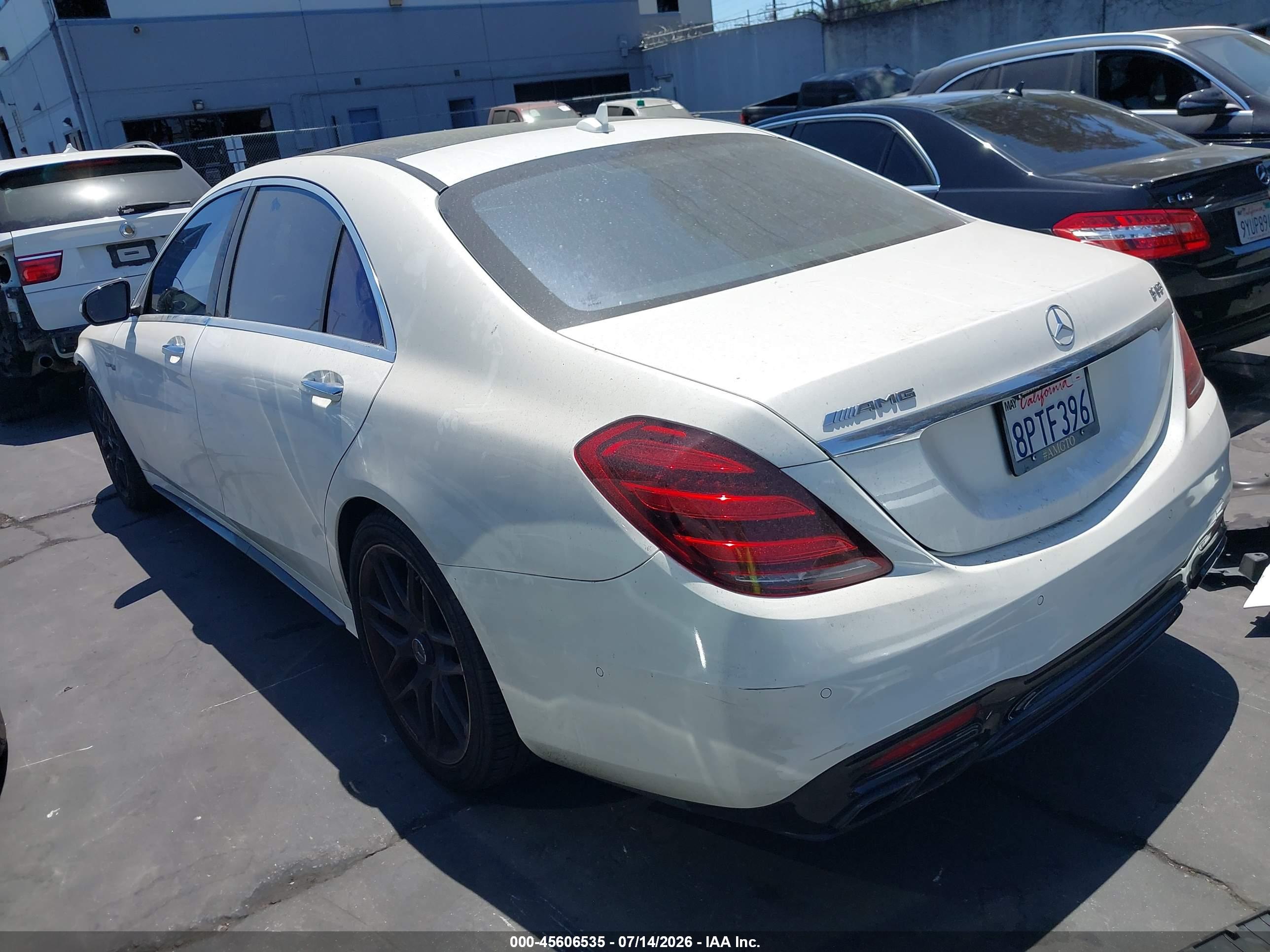 2020 MERCEDES-BENZ AMG S 63 4MATIC