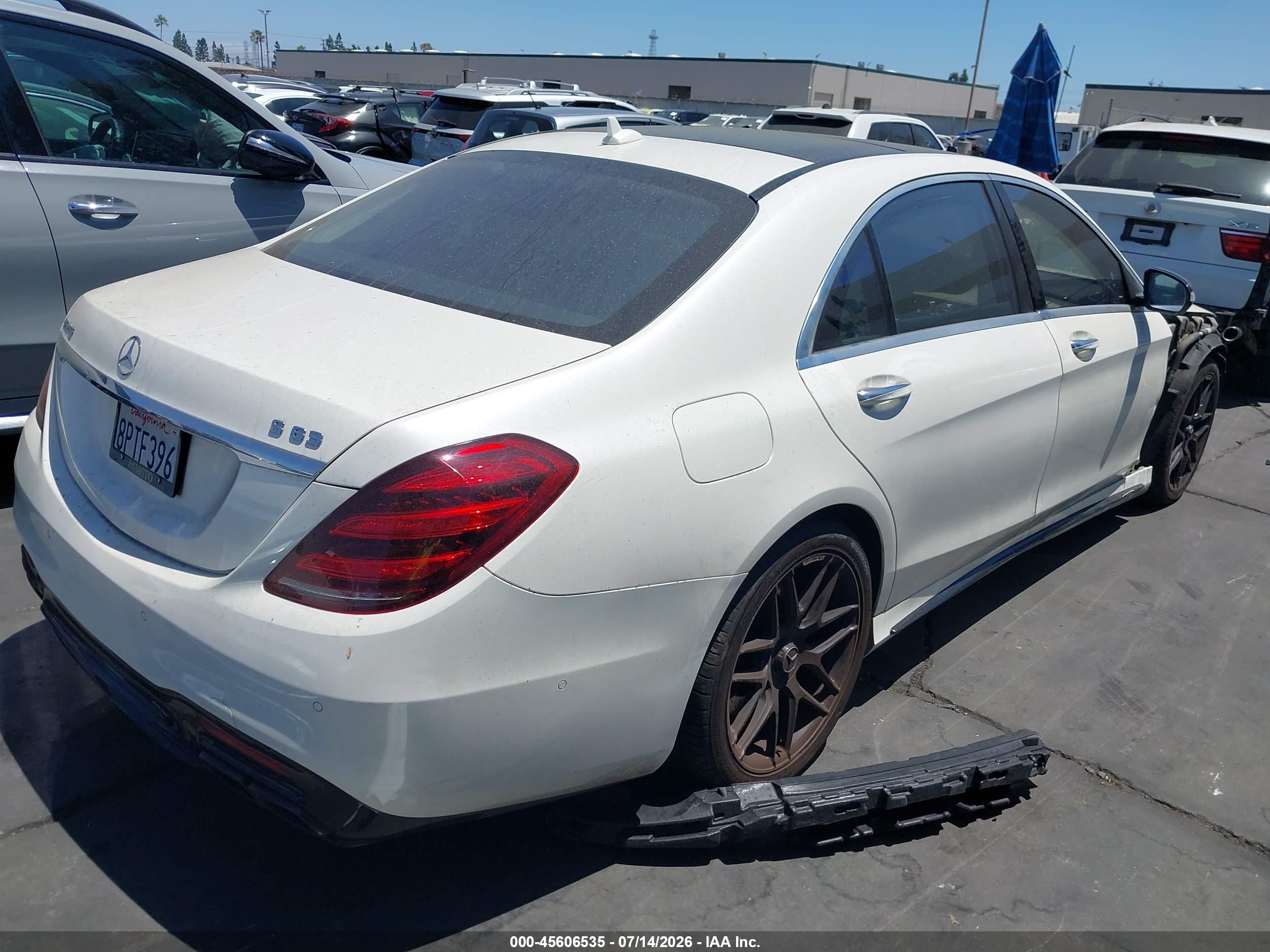 2020 MERCEDES-BENZ AMG S 63 4MATIC