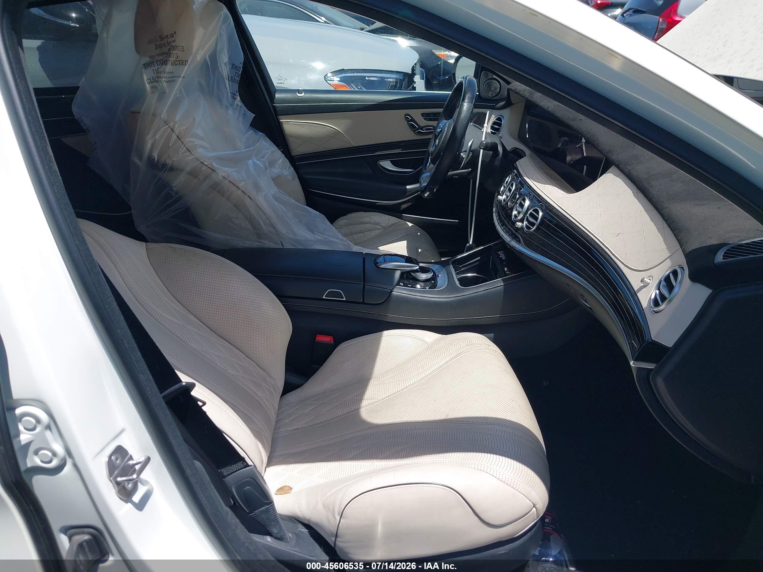 2020 MERCEDES-BENZ AMG S 63 4MATIC