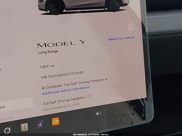 2026 TESLA MODEL Y