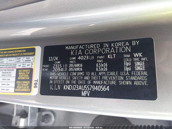 2025 KIA SOUL LX