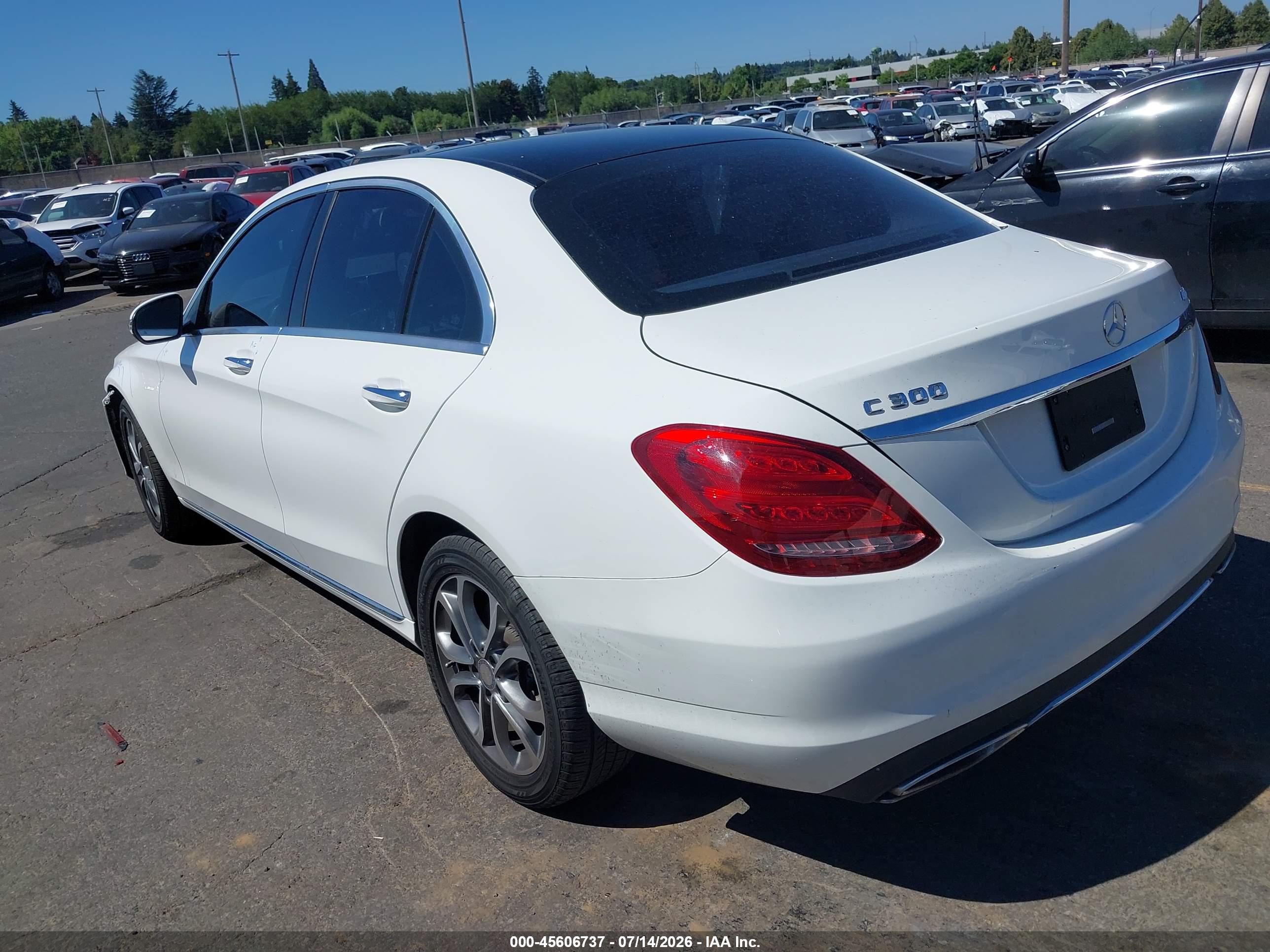 2016 MERCEDES-BENZ C 300 4MATIC