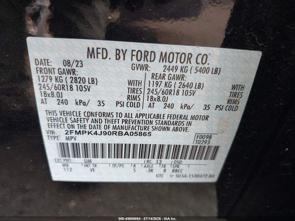 2024 FORD EDGE SEL
