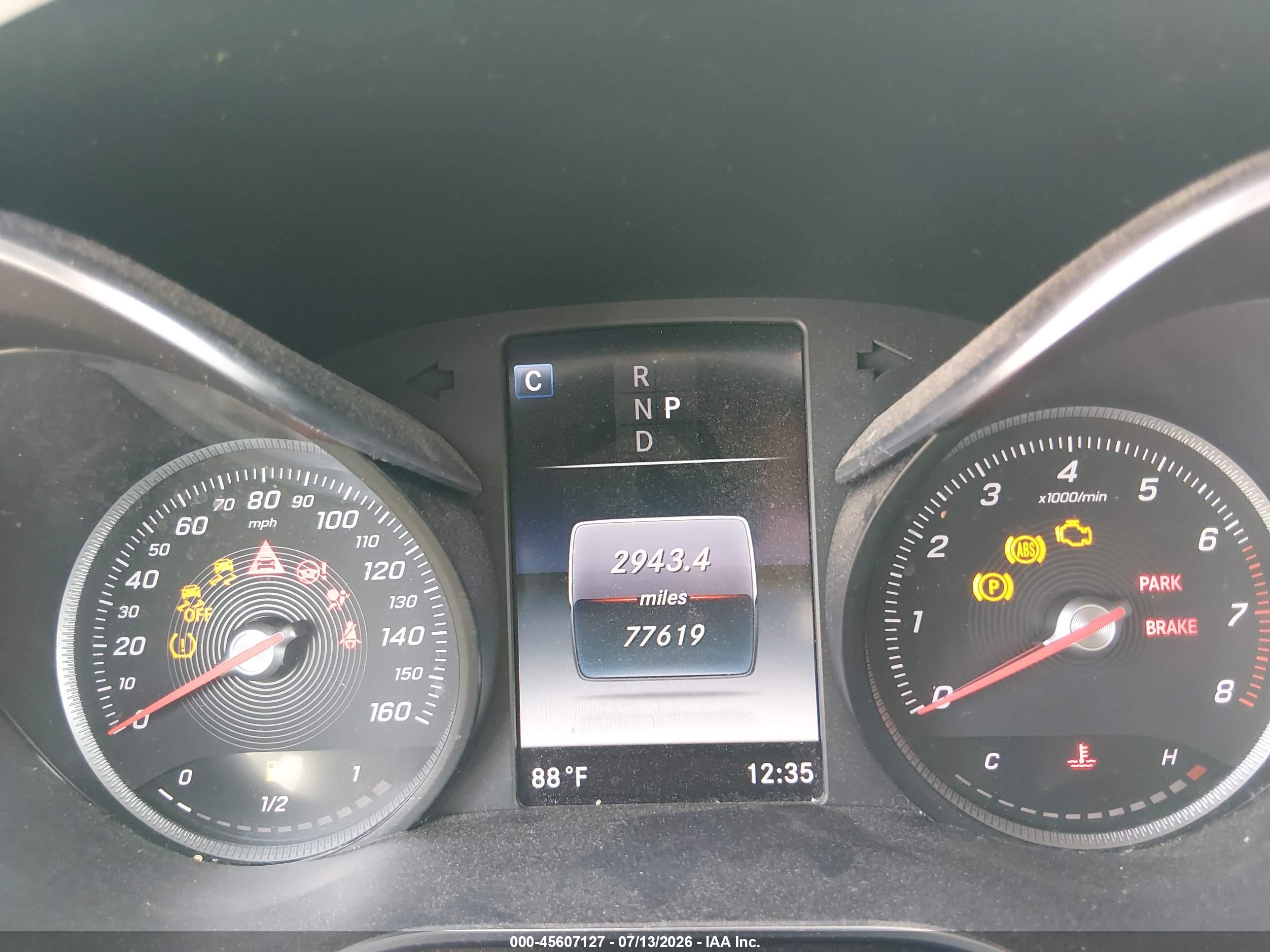 2019 MERCEDES-BENZ GLC 300 4MATIC