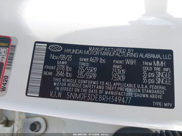 2024 HYUNDAI TUCSON SEL