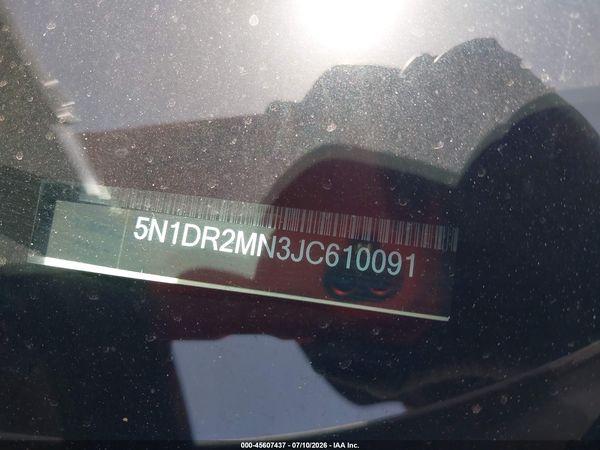 2018 NISSAN PATHFINDER SV