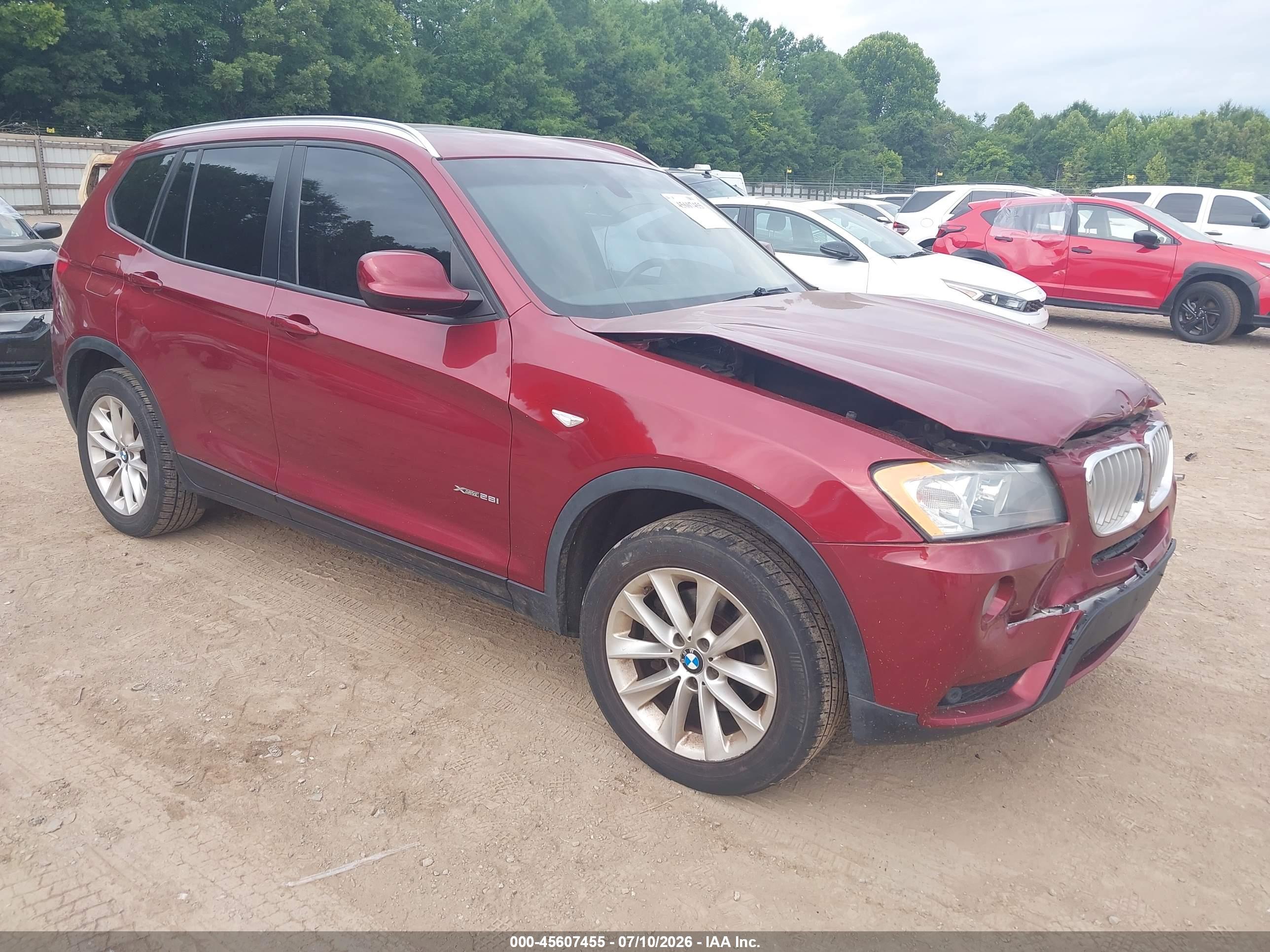 2013 BMW X3 XDRIVE28I