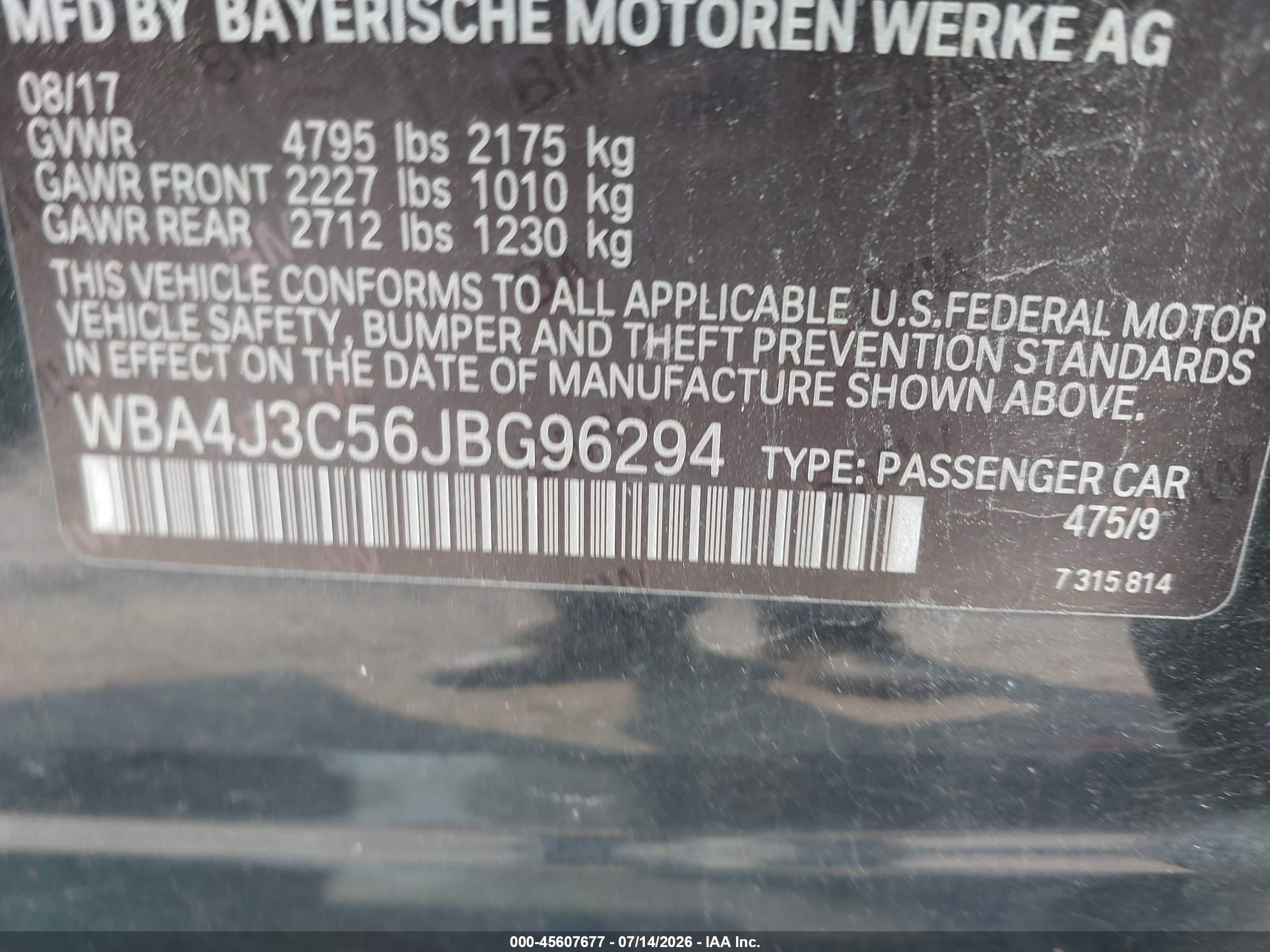 2018 BMW 430I GRAN COUPE xDrive Gran Coupe
