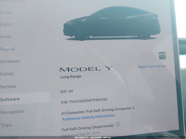2026 TESLA MODEL Y