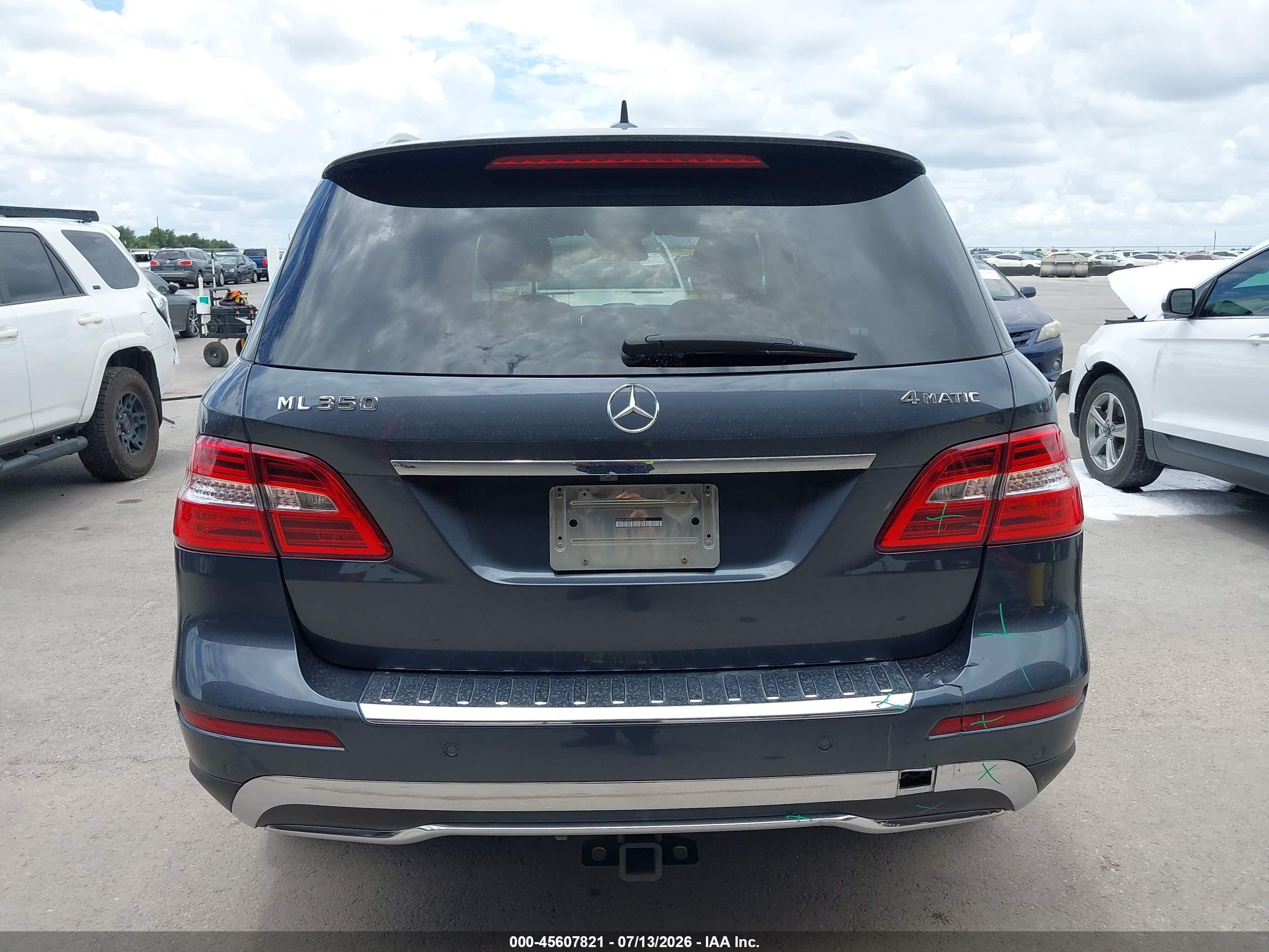 2014 MERCEDES-BENZ ML 350 4MATIC