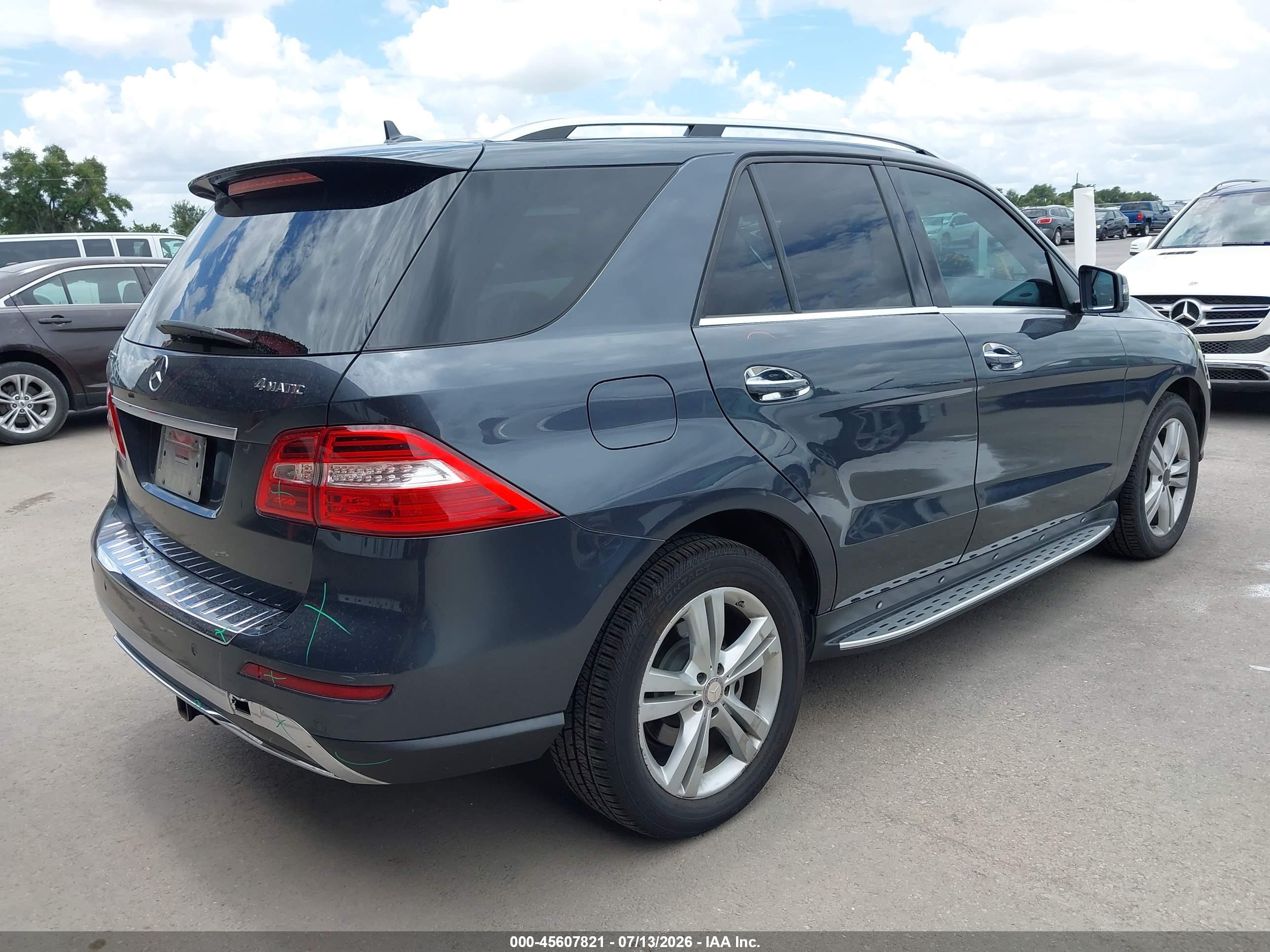2014 MERCEDES-BENZ ML 350 4MATIC