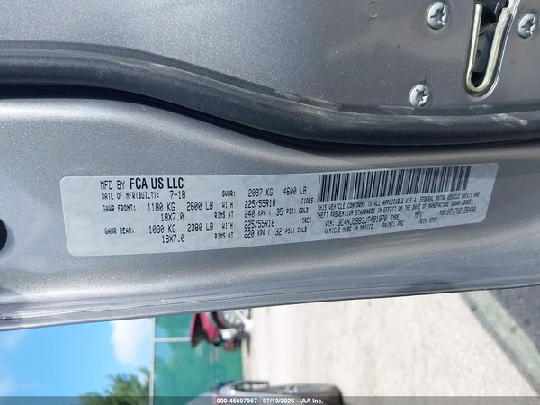 2018 JEEP COMPASS ALTITUDE 4X4